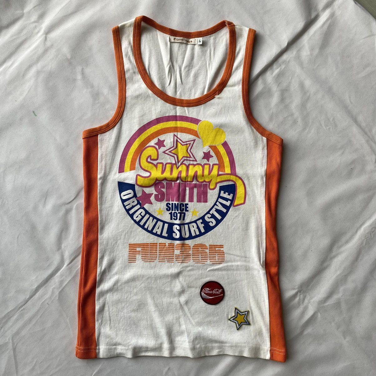 Hysteric Glamour × If Six Was Nine × Japanese Brand Japanese Sunny Smith Tank Hysteric Glamour Style Size US L / EU 52-54 / 3 - 1 Thumbnail
