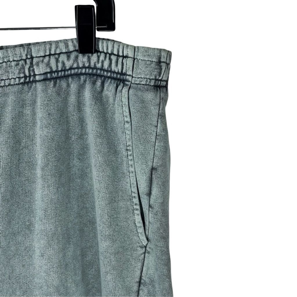 Asos ASOS Men's Aqua Green Bleached Designer Sweatpants/Jogger L Size US 34 / EU 50 - 2 Thumbnail