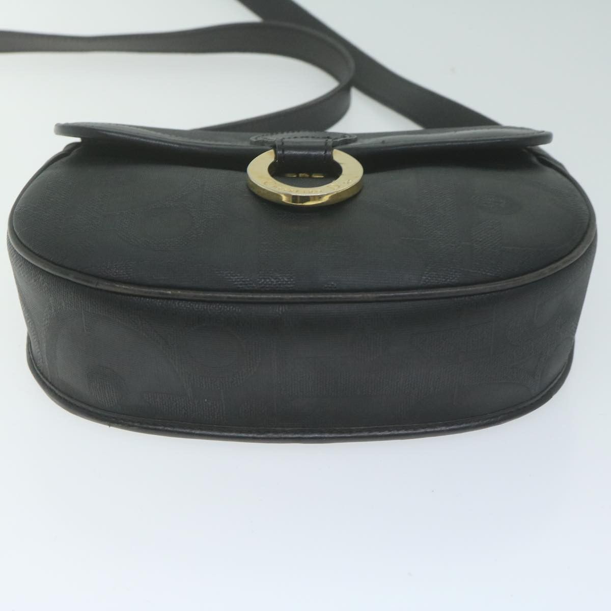 Dior DIOR Trotter Canvas Shoulder Bag Black Size ONE SIZE - 9 Thumbnail