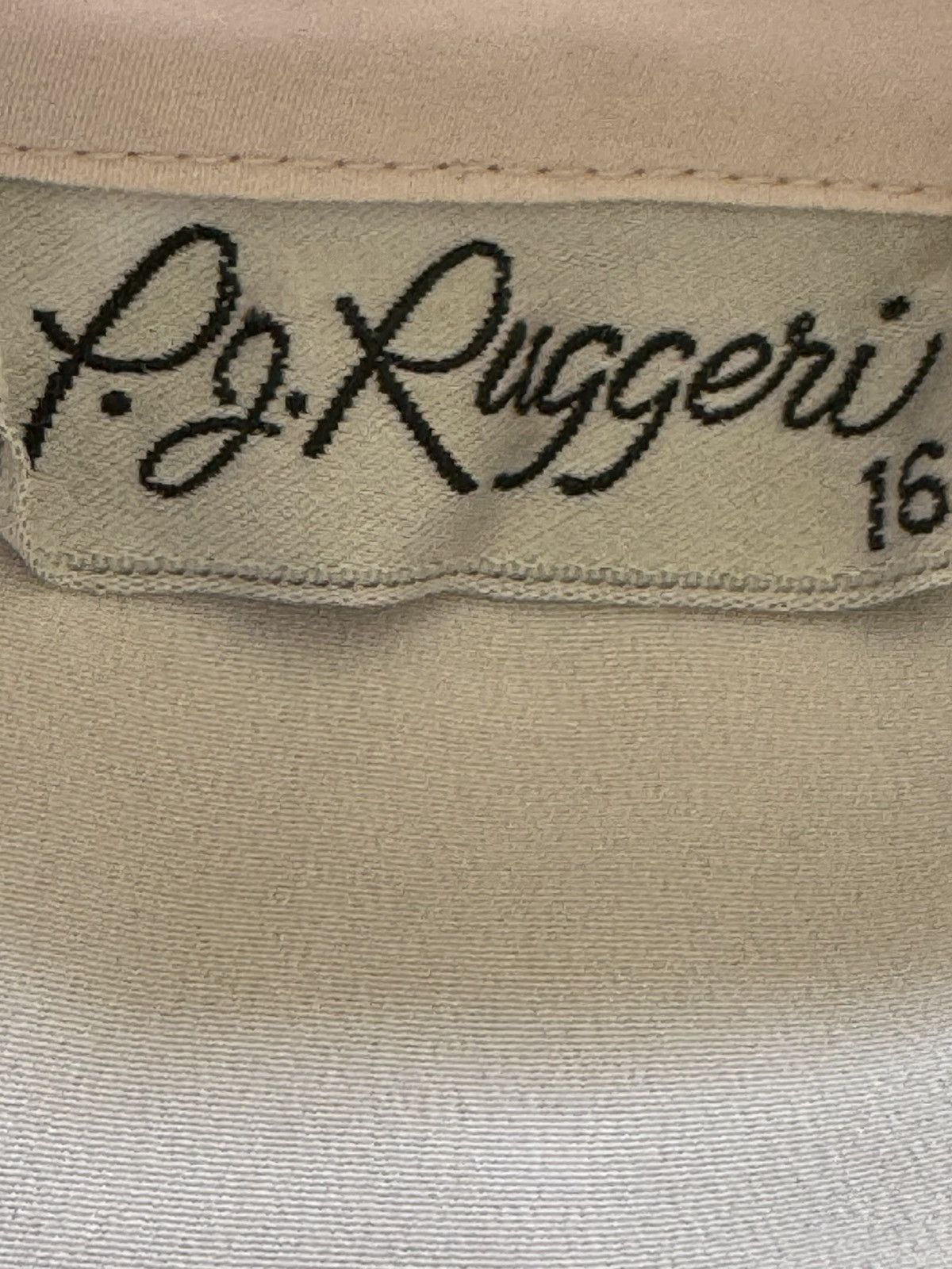 Vintage P.J. Ruggeri pastel pink M pleated button up long sleeve Size M / US 6-8 / IT 42-44 - 4 Thumbnail