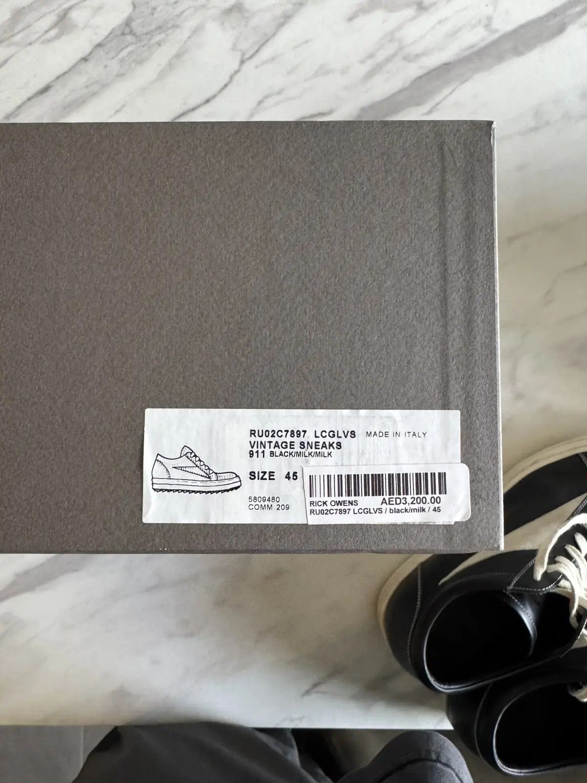Rick Owens Drkshdw Rick Owens Vintage Sneakers Size US 12 / EU 45 - 10 Thumbnail
