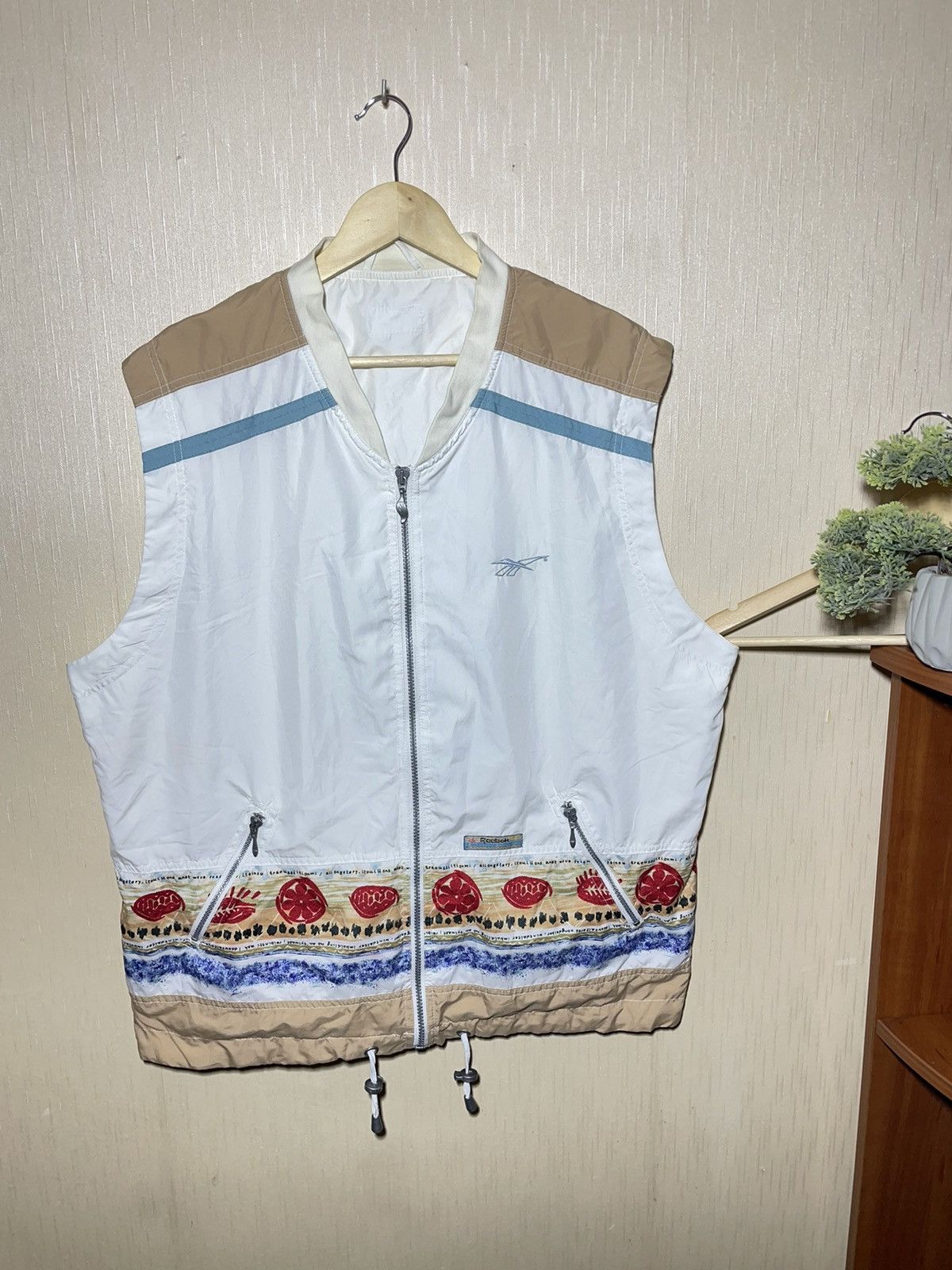 Reebok × Vintage Reebok vintage streetwear vest y2k 90s Size US L / EU 52-54 / 3 - 1 Thumbnail