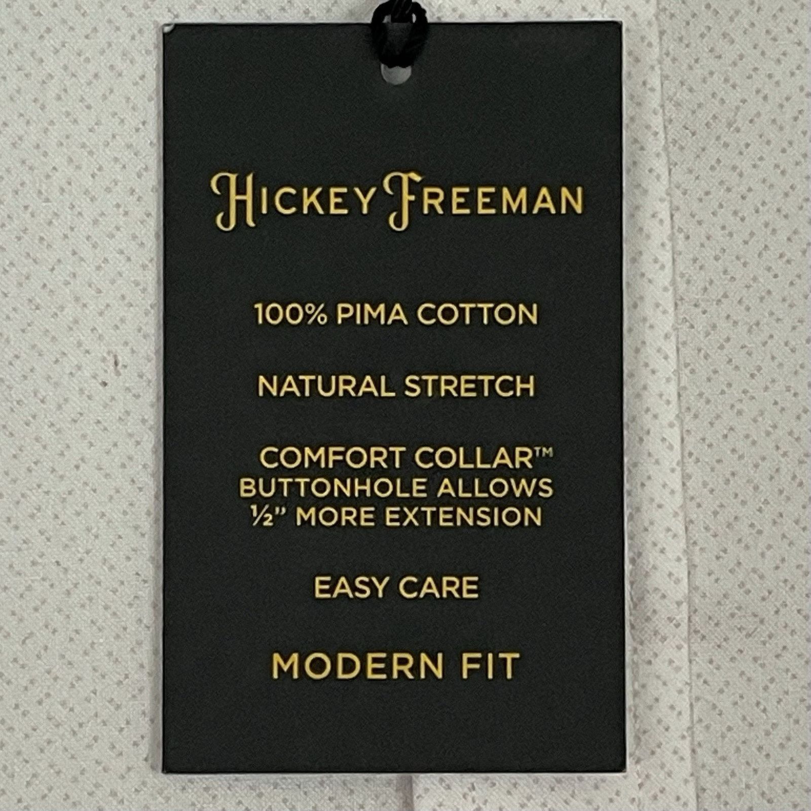 Hickey Freeman Hickey Freeman Dress Shirt Mens 15 32/33 Pink Modern Fit Size US M / EU 48-50 / 2 - 9 Thumbnail