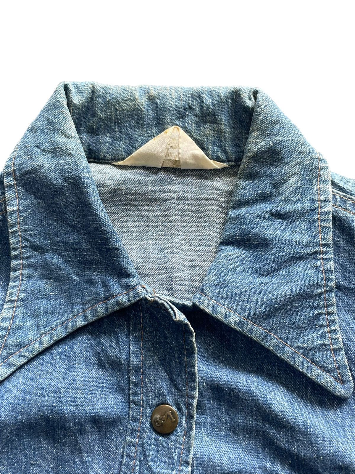 Lee Vintage 70’s Lee Ladies Denim Jacket Size S / US 4 / IT 40 - 4 Thumbnail