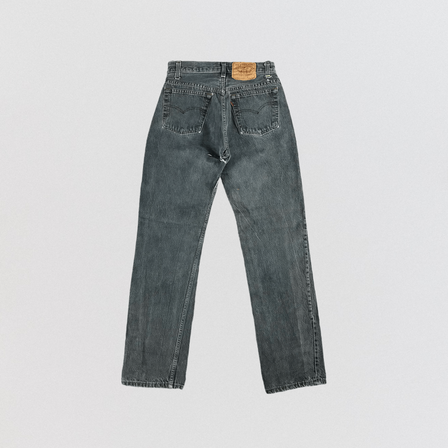 Levi's Vintage 90s Ash Gray Levis 501 Jeans-JM2379 Size US 28 / EU 44 - 2 Thumbnail