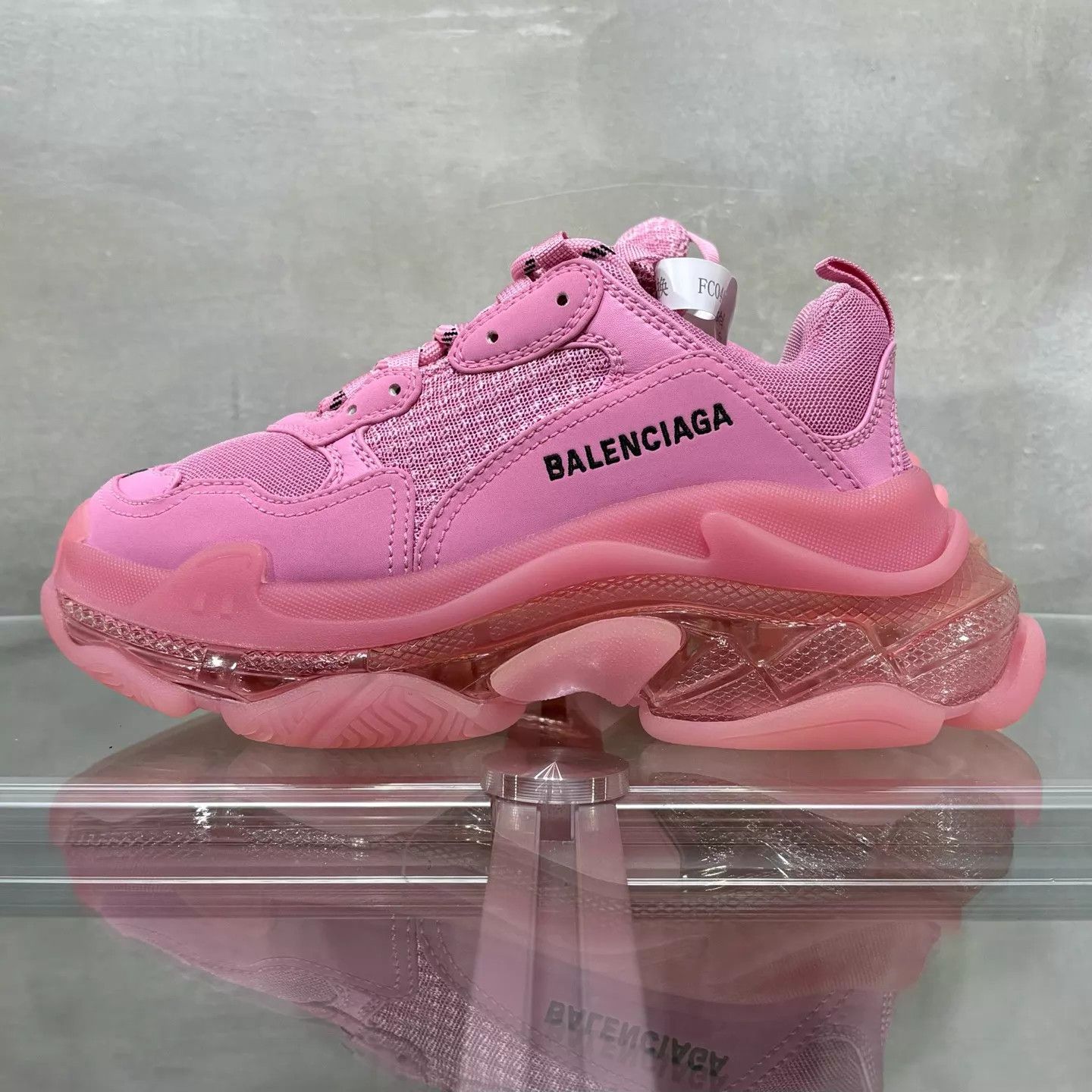 Balenciaga BLCG Triple S Pink Sneaker EU36 Brand New Tried On Size US 6 / IT 36 - 3 Thumbnail