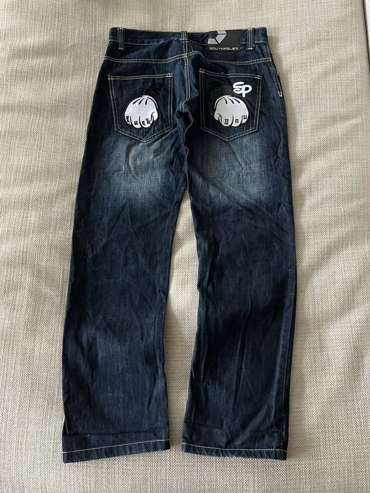 Southpole × Vintage Vintage 💥 Southpole Jeans Pants Denim jnco style Size US 30 / EU 46 - 1 Thumbnail