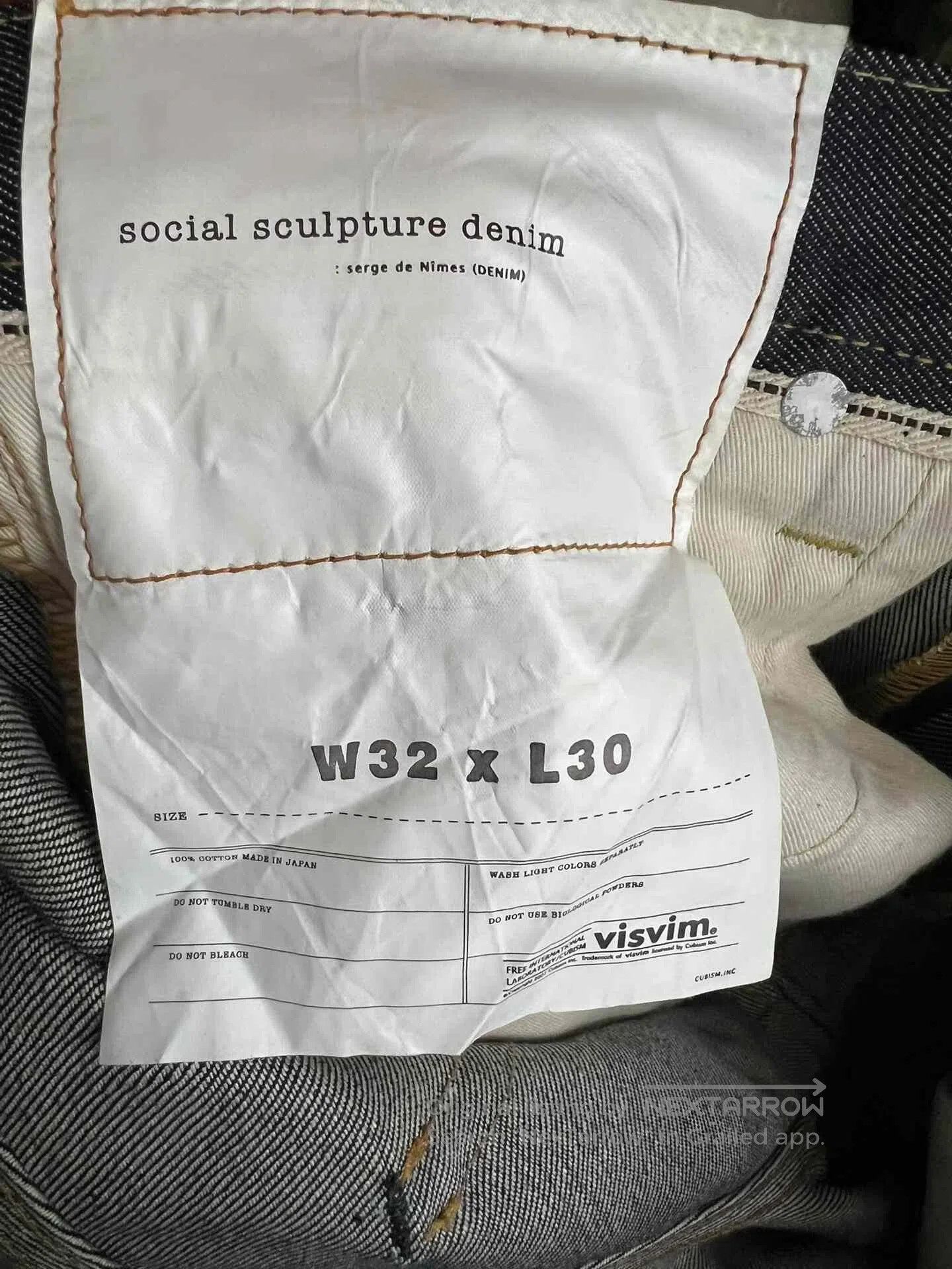 Visvim visvim 2013 03NW Straight Jeans. Size US 26 / EU 42 - 8 Thumbnail