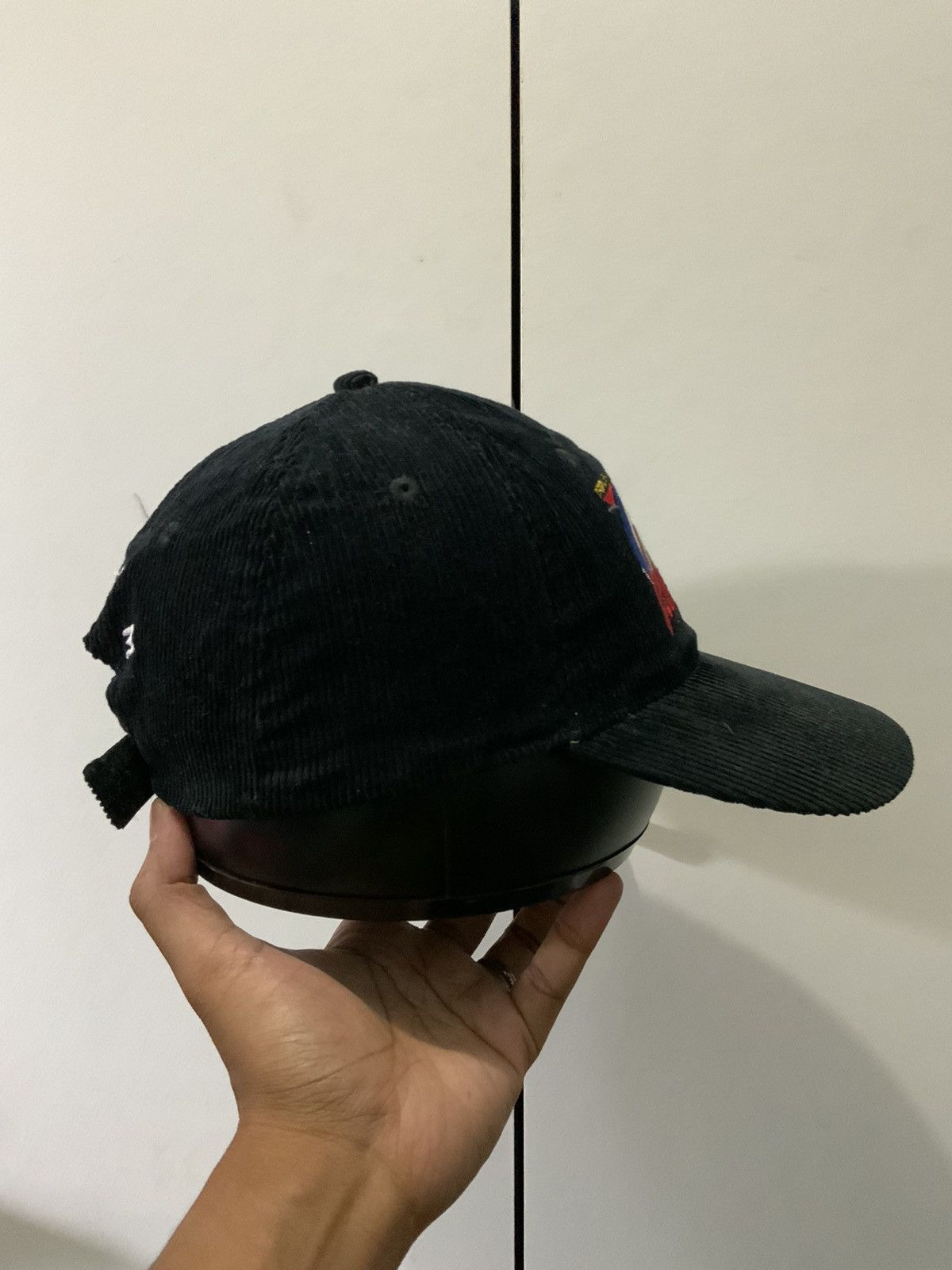 Cartoon Network Triple M’s Wazza The Rock Doc Corduroi Black Hat Size ONE SIZE - 4 Thumbnail