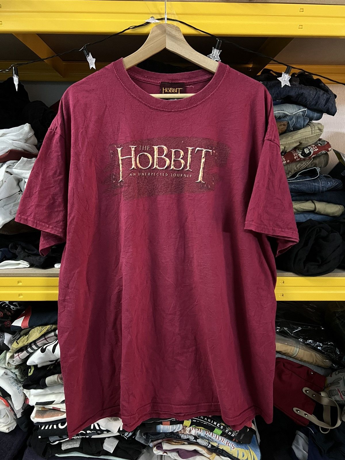 image of Movie x Vintage VTG The Hobbit An Unexpected Journey, Men's (Size XL)