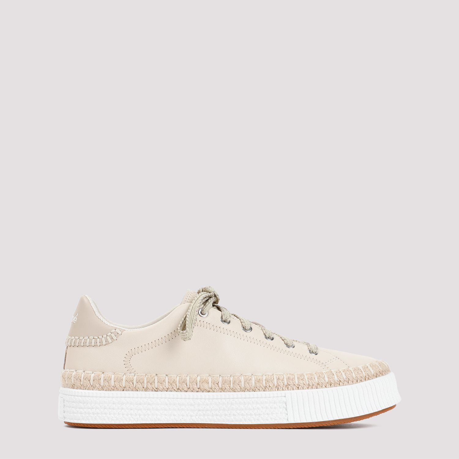 Chloe o1loc1c1024 Lauren Sneakers in Delicate Nude Size US 6 / IT 36 - 2 Thumbnail