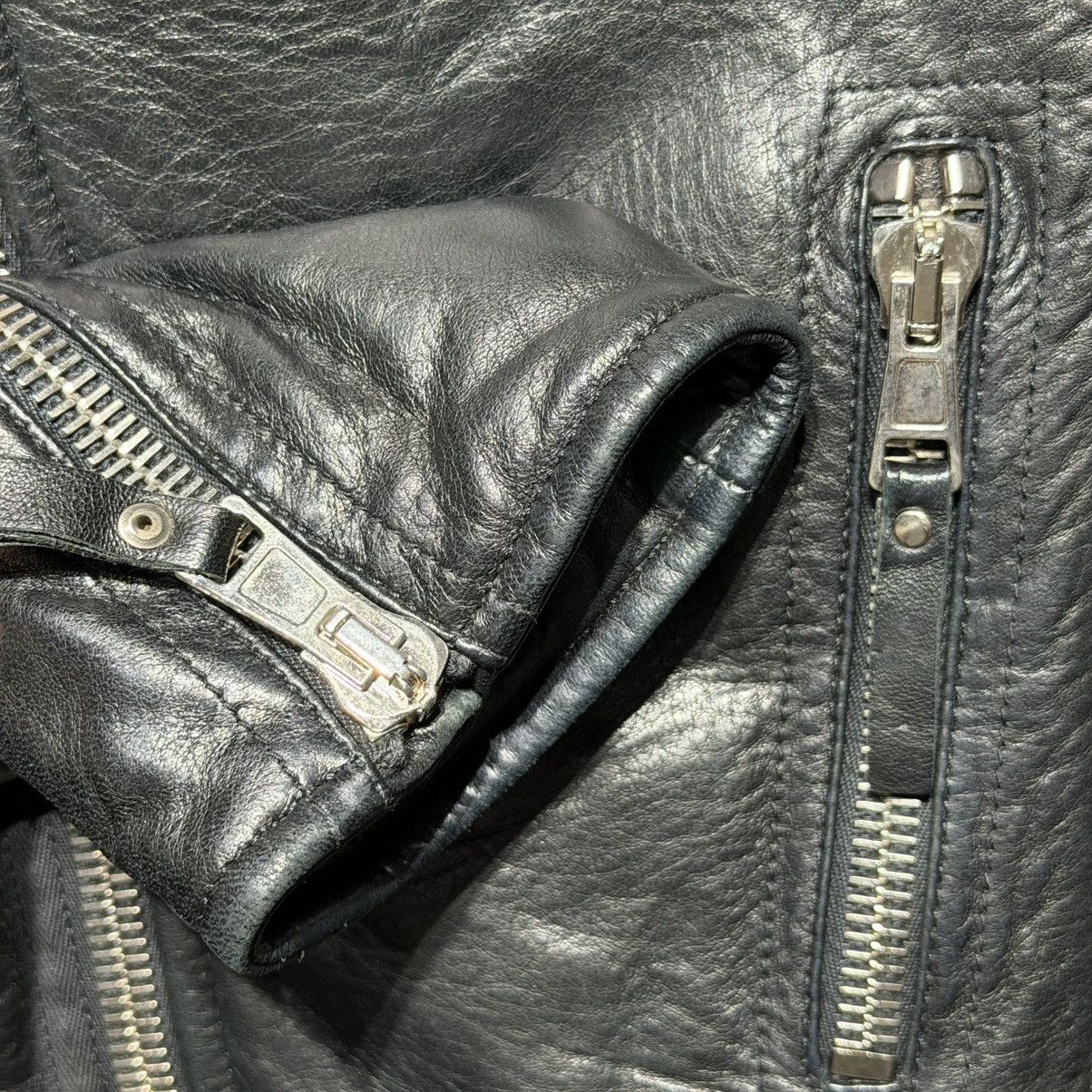Balenciaga Balenciaga Lambskin Motorcycle Leather Jacket Size XS / US 0-2 / IT 36-38 - 5 Thumbnail