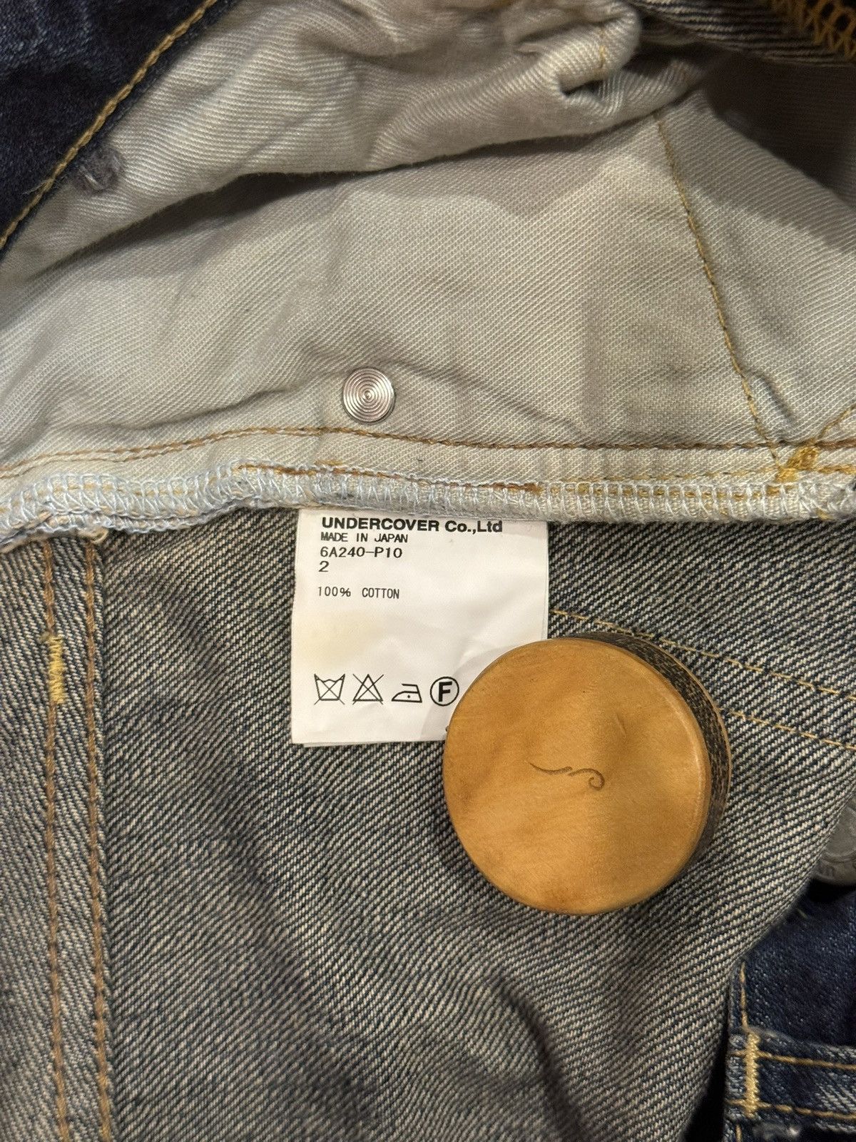 Undercover undercover aw06 bug denim men’s 2 SOLD Size US 31 - 7 Thumbnail