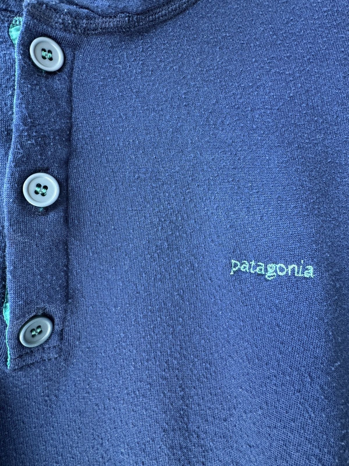 Patagonia 80s Patagonia USA Capilene Mens Henley Neck Fleece Sweater Size US XXL / EU 58 / 5 - 4 Thumbnail