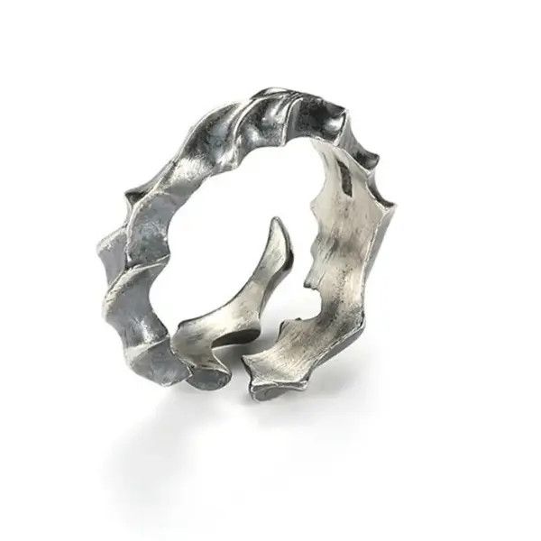 VIBE Retro Branch Vine Pattern Open Creative Index Finger Ring Size ONE SIZE - 1 Thumbnail