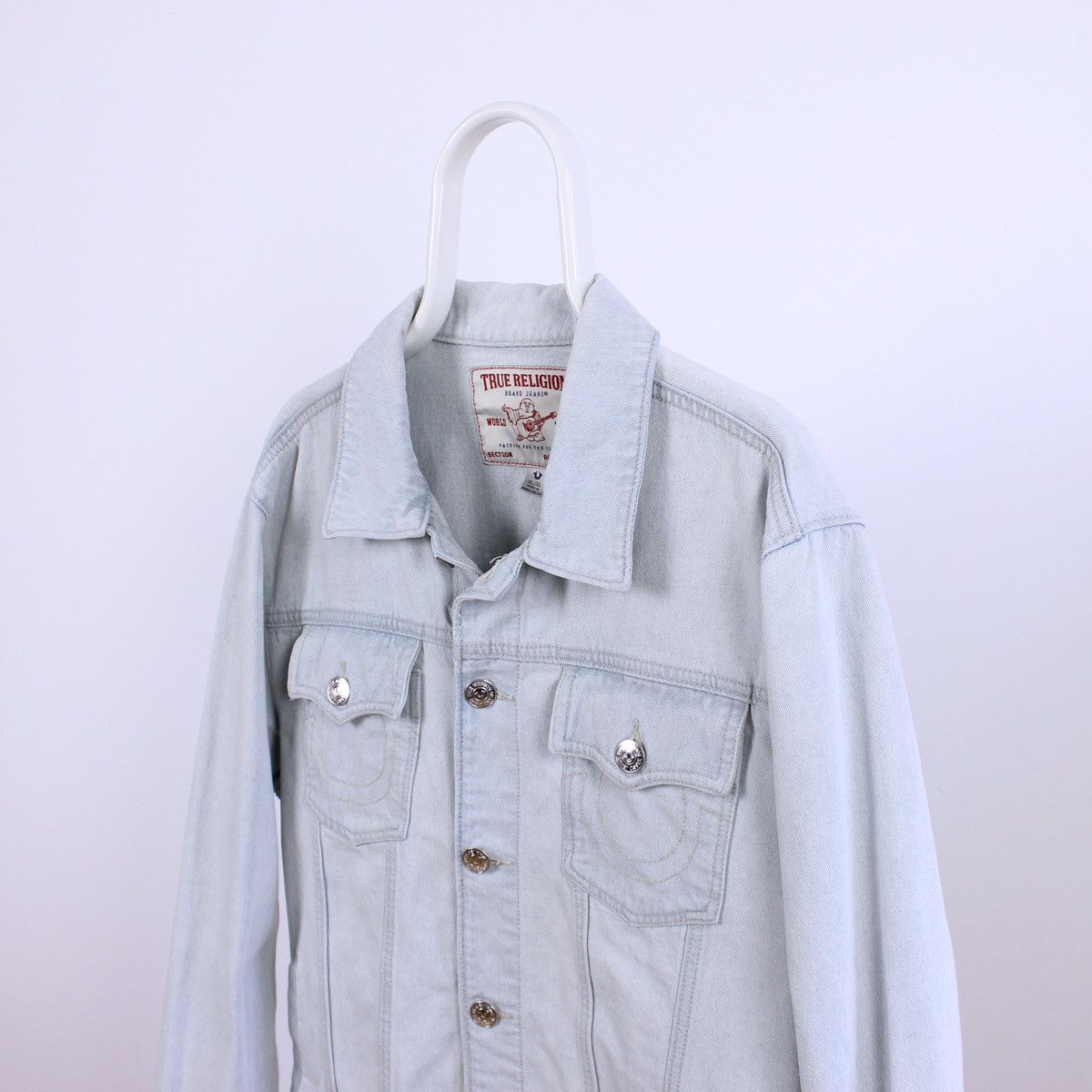 True Religion Vintage True Religion Denim Jacket Size US XL / EU 56 / 4 - 1 Thumbnail