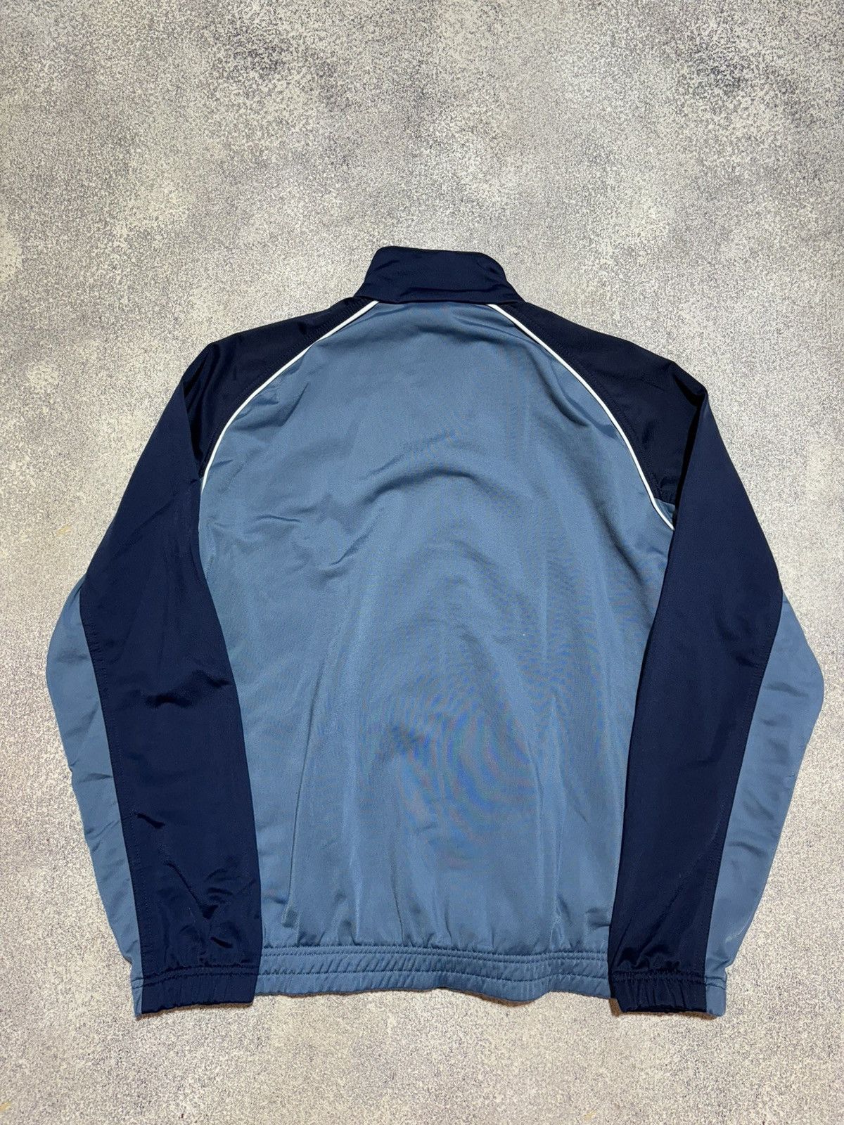 Nike × Vintage VINTAGE NIKE DRILL Y2K Full Zip Polyester Track Jacket Size US L / EU 52-54 / 3 - 9 Thumbnail
