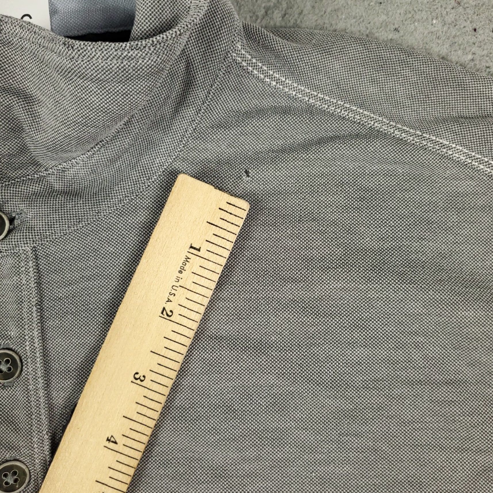 Tommy Bahama Tommy Bahama Polo Shirt Mens L Gray Solid Cotton Blend Short Sleeve Casual Sport Polo Mens Size Large Gray Size US L / EU 52-54 / 3 - 5 Thumbnail