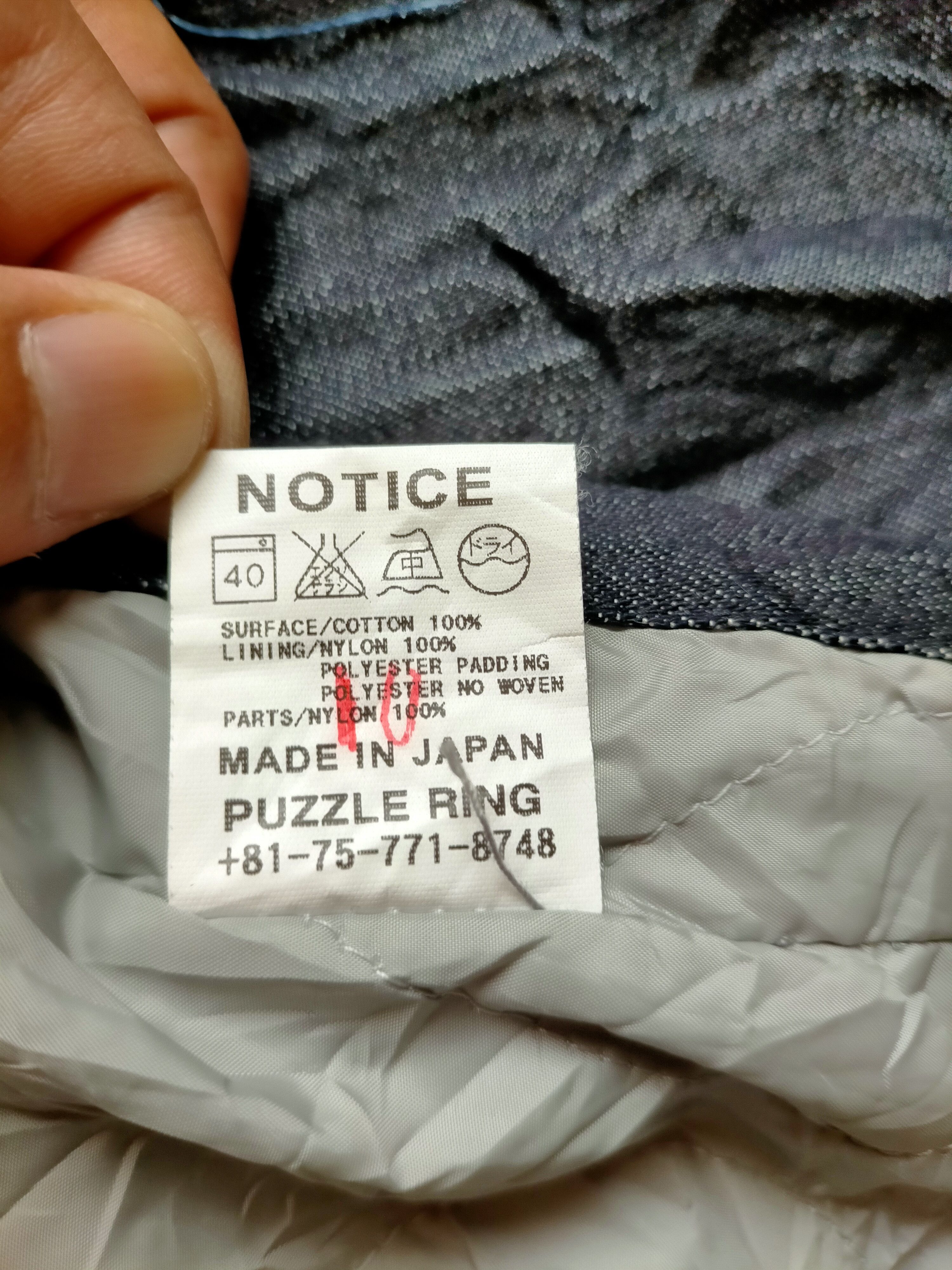 Sassafras Made in japan Sasafras Jacket Hoodie Size US S / EU 44-46 / 1 - 19 Thumbnail