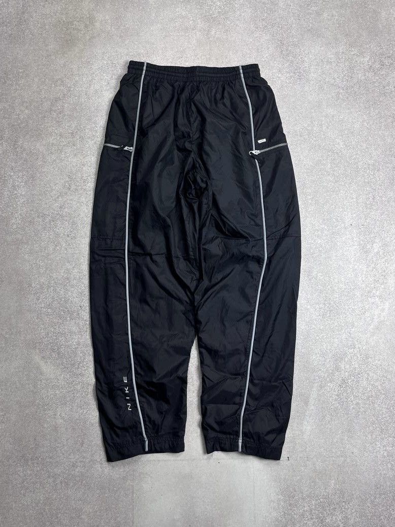Nike VINTAGE NIKE SWOOSH TN SKEPTA STYLE FLARED TRACK PANTS L Size US 34 / EU 50 - 1 Thumbnail