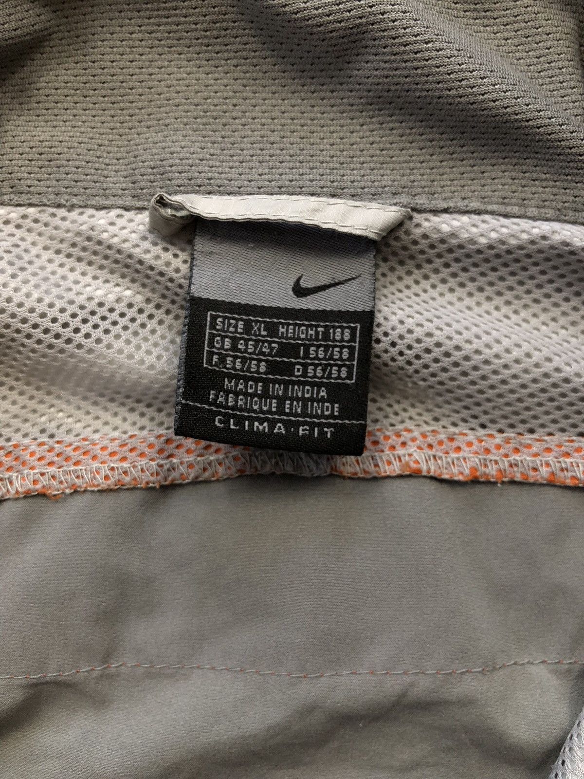 Nike × Vintage 👽 NIKE RETRO CLIMA-FIT TRACK JACKET SWOOSH LOGO Y2K 90's Size US XL / EU 56 / 4 - 3 Thumbnail