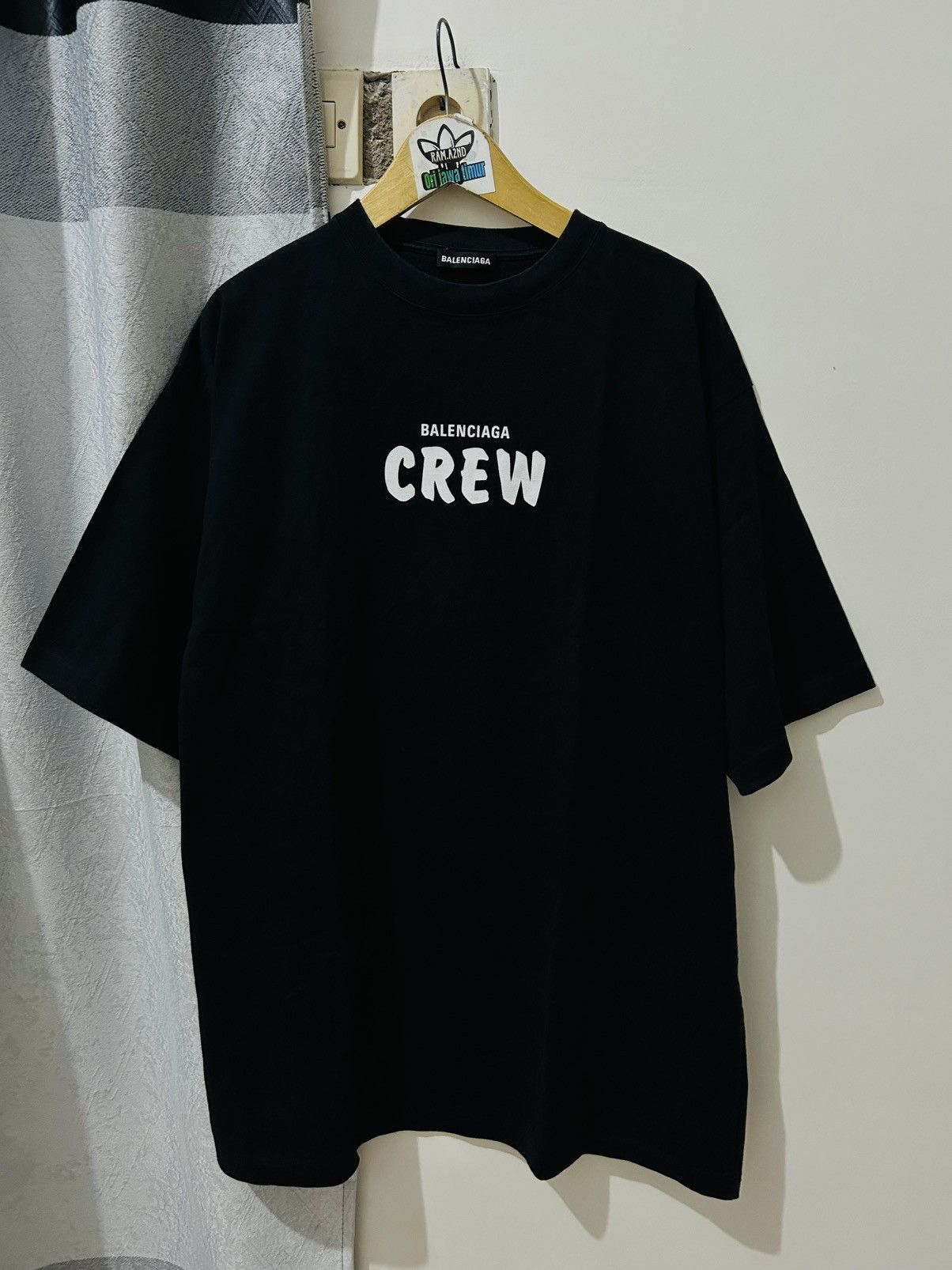 Balenciaga Balenciaga Crew Boxy Oversized Tee Size US L / EU 52-54 / 3 - 1 Thumbnail