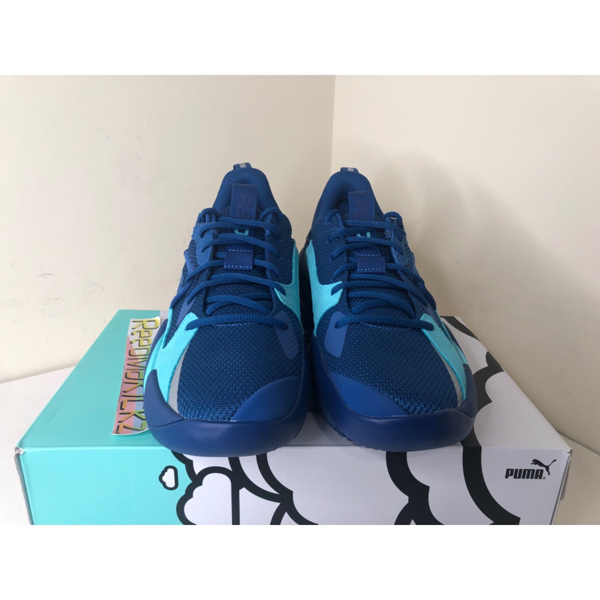Puma Puma RS Dreamer Jcole Blue E-Line mens 7.5us Size US 7.5 / EU 40-41 - 2 Thumbnail