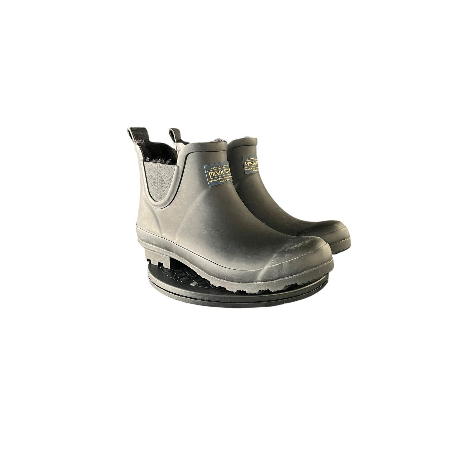 Pendleton Pendleton Faux Fur Lined Chelsea Rain Boots Size 10 Black Size US 10 / IT 40 - 3 Thumbnail