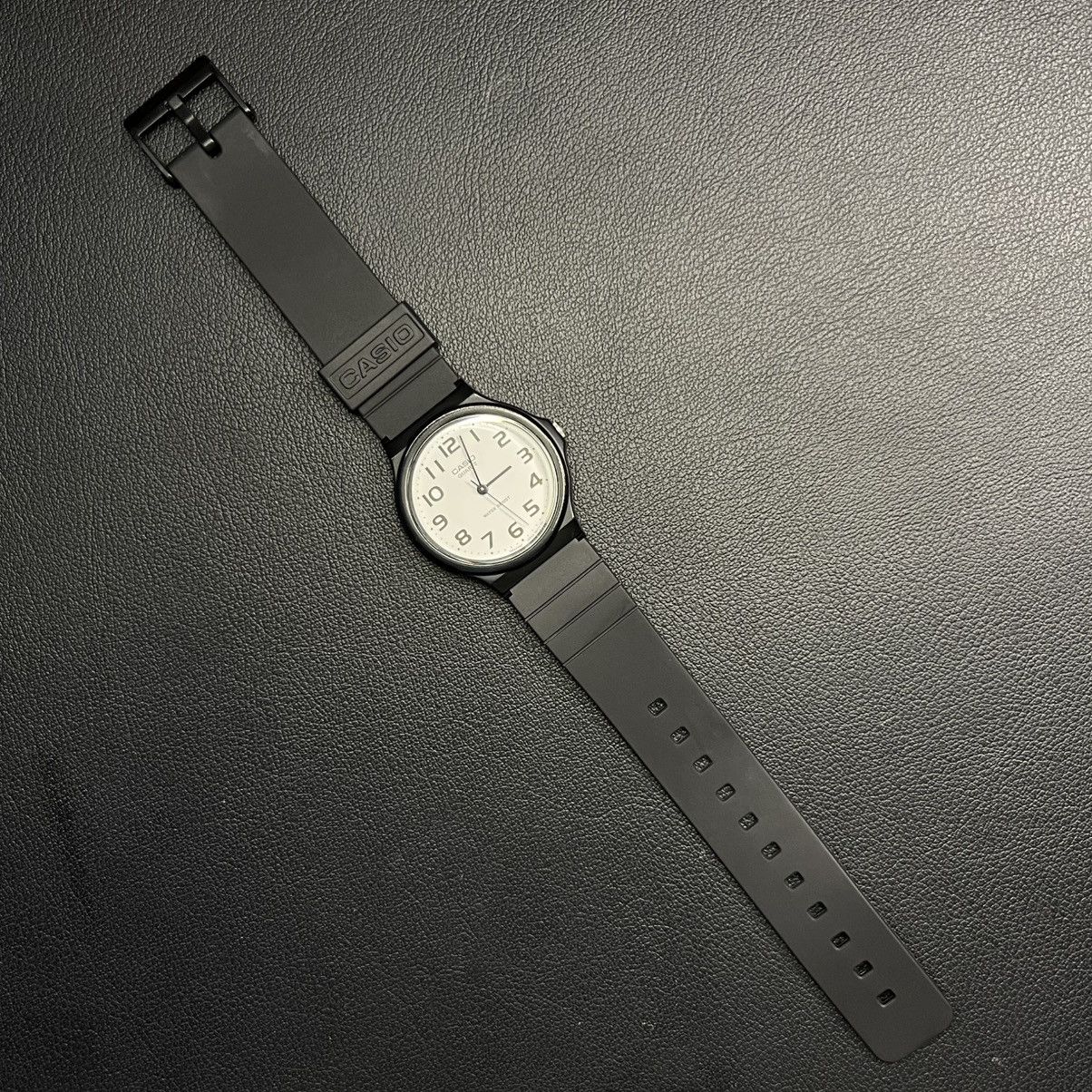 Casio × Japanese Brand Minimalist Classic Retro Casio Black Watch – Streetwear Y2K Size ONE SIZE - 2 Thumbnail