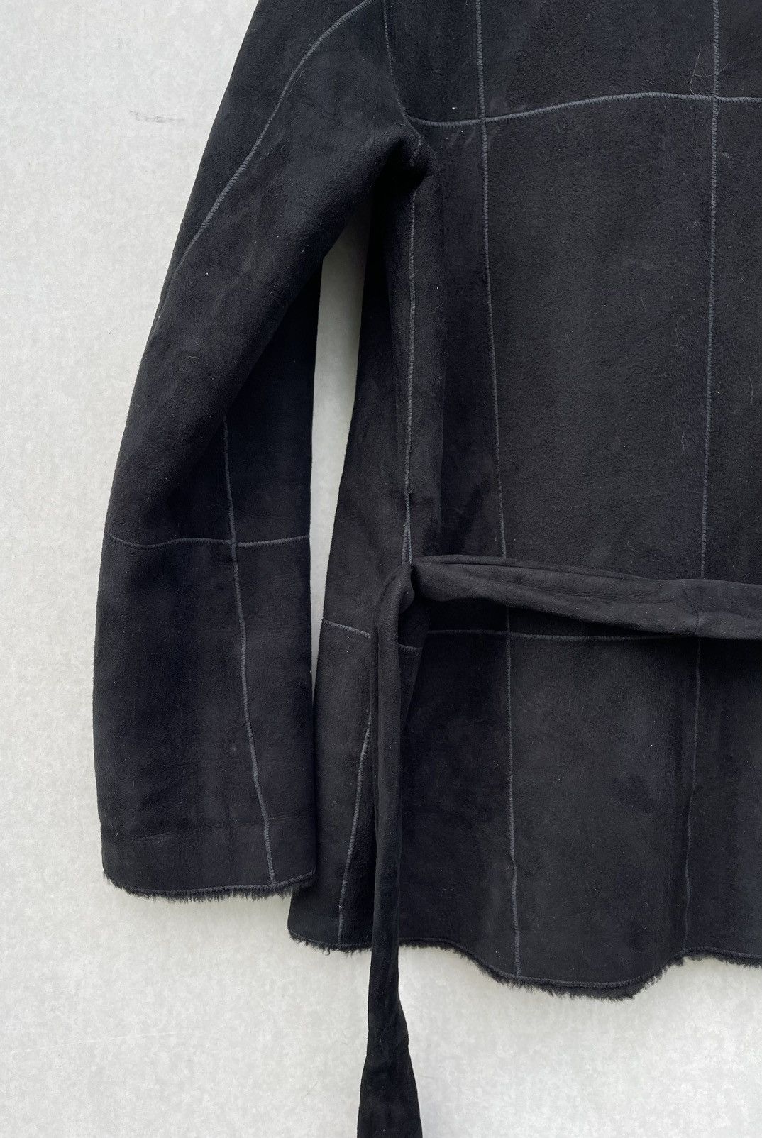 Loewe 🔥RARE🔥 LOEWE LAMBSKIN SHERLING LEATHER JACKET Size US S / EU 44-46 / 1 - 16 Thumbnail