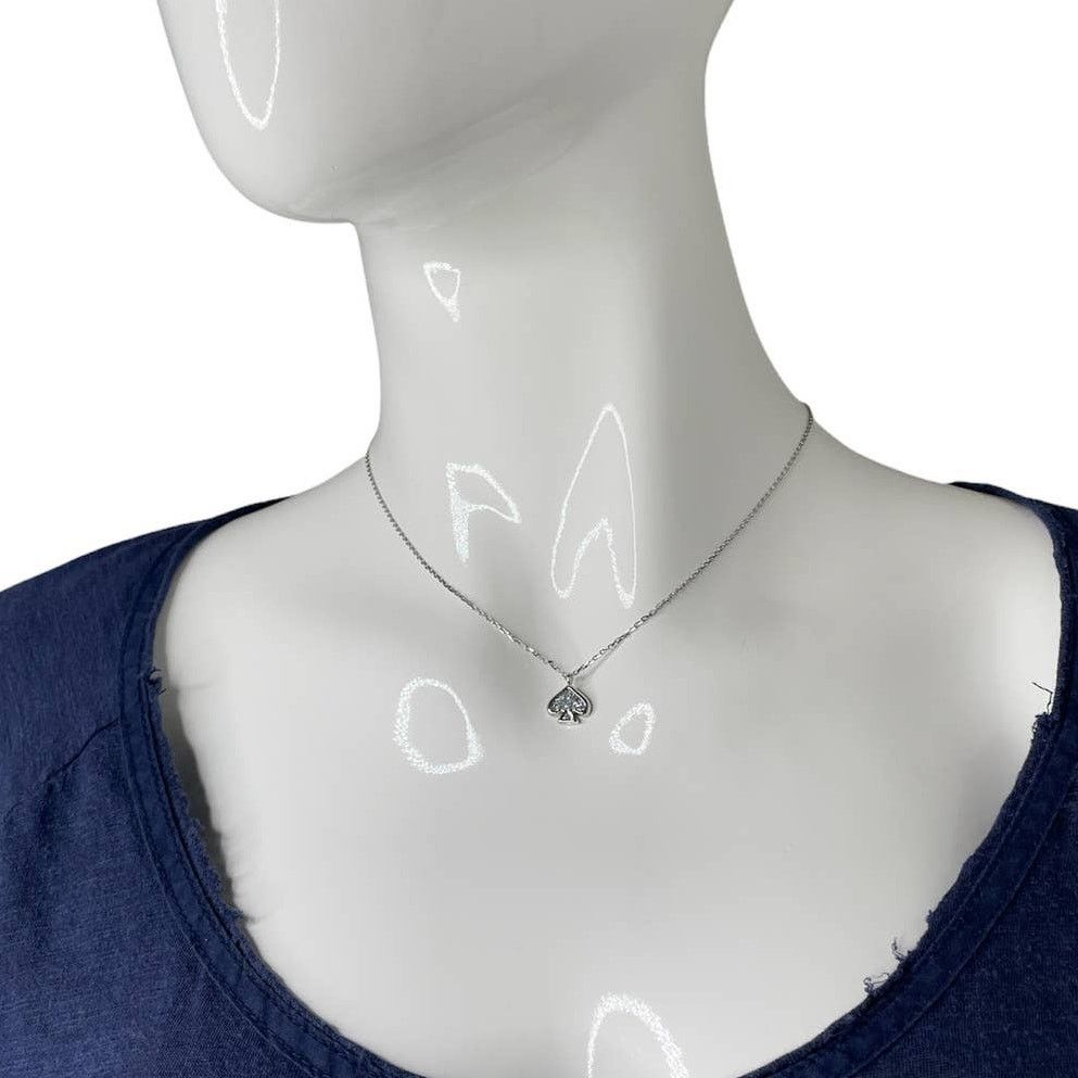 Kate Spade Kate Spade everyday spade glitter enamel mini Necklace Size ONE SIZE - 1 Thumbnail