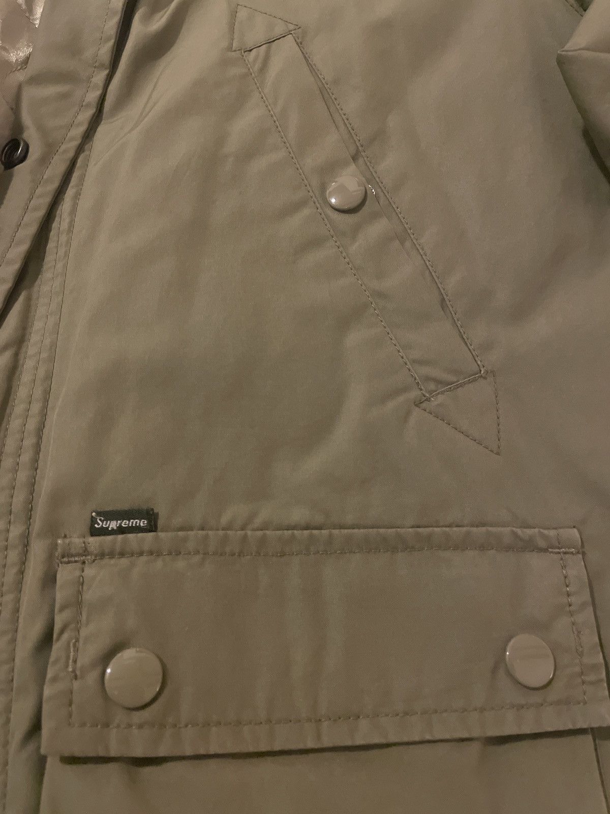 Supreme Supreme Vintage Water-Resistant Flight Jacket Olive Size US L / EU 52-54 / 3 - 4 Thumbnail