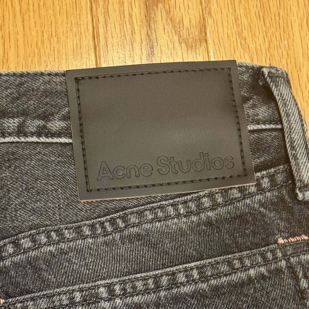 Acne Studios Acne Studios 1996 Ash Black Denim Jeans Regular Fit 29/30 Size US 29 - 4 Thumbnail