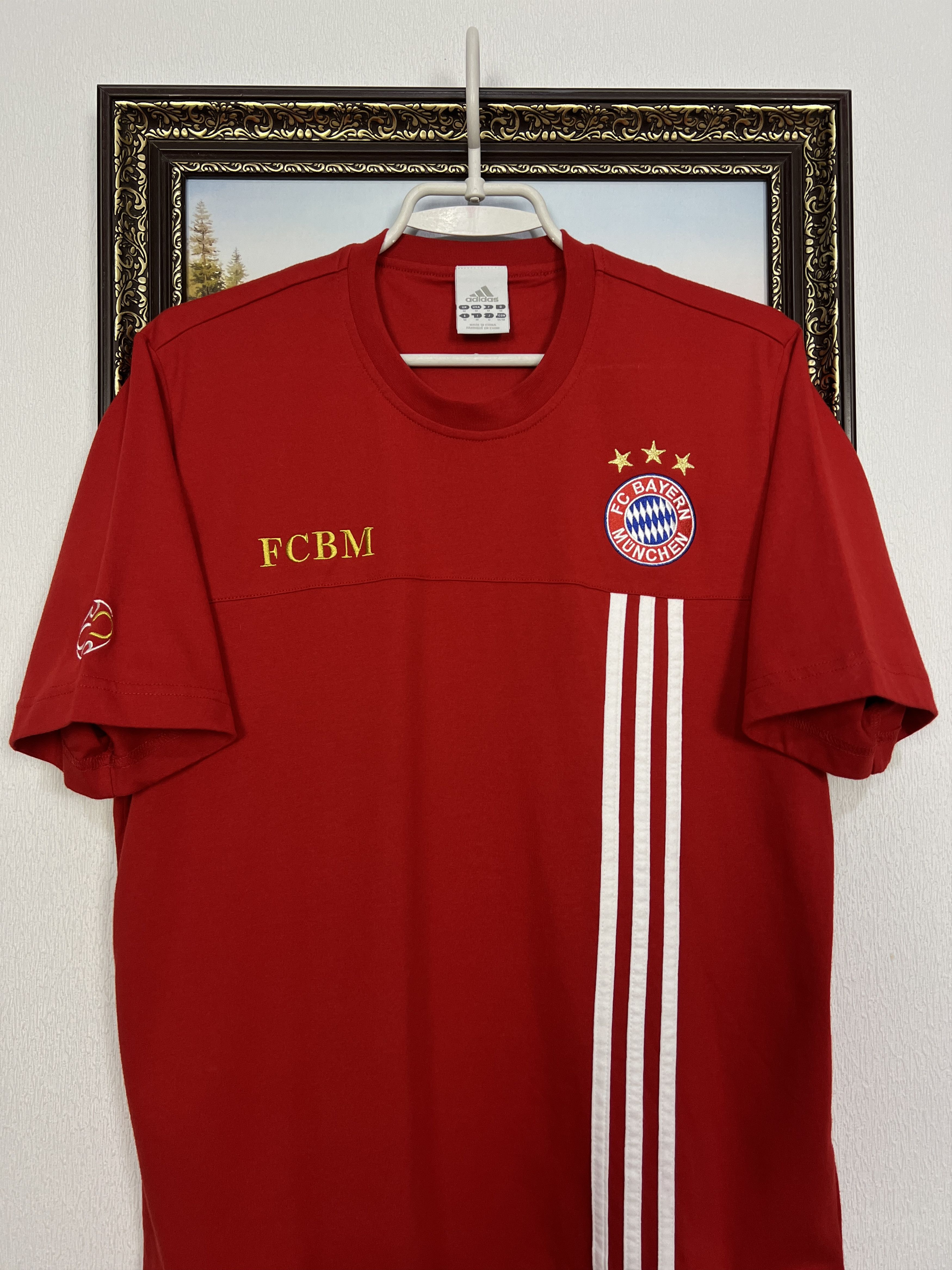 Adidas Vintage Bayern Munich Football Shirt Soccer Jersey Trikot Size US M / EU 48-50 / 2 - 2 Thumbnail