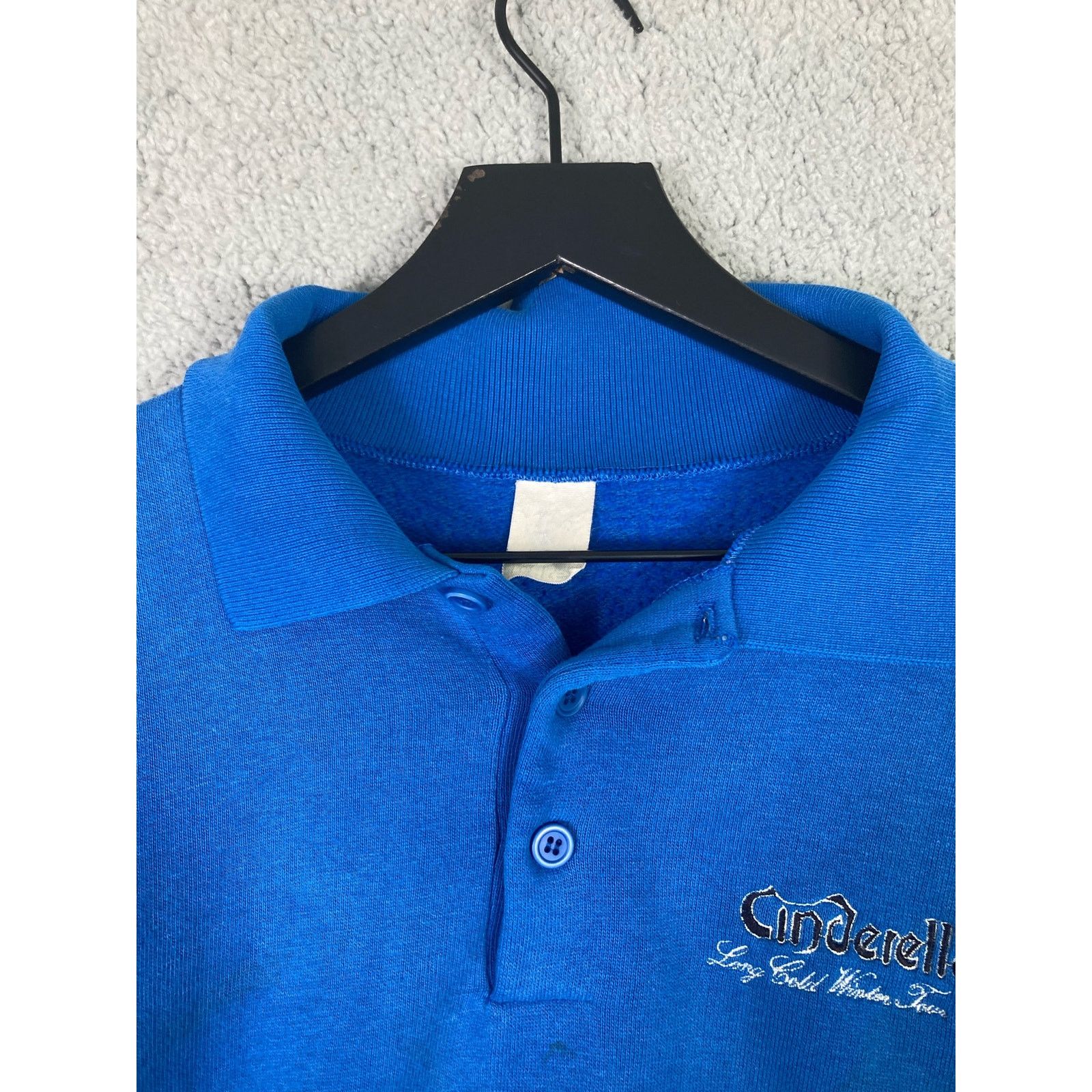 Tultex Cinderella Long Cold Winter 1989 Vintage Pullover Sweatshirt Size US M / EU 48-50 / 2 - 11 Thumbnail