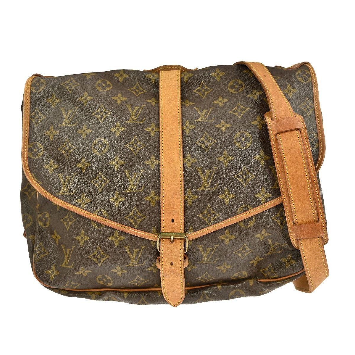 Louis Vuitton Louis Vuitton Saumur Handbag Monogram Canvas Size ONE SIZE - 1 Thumbnail