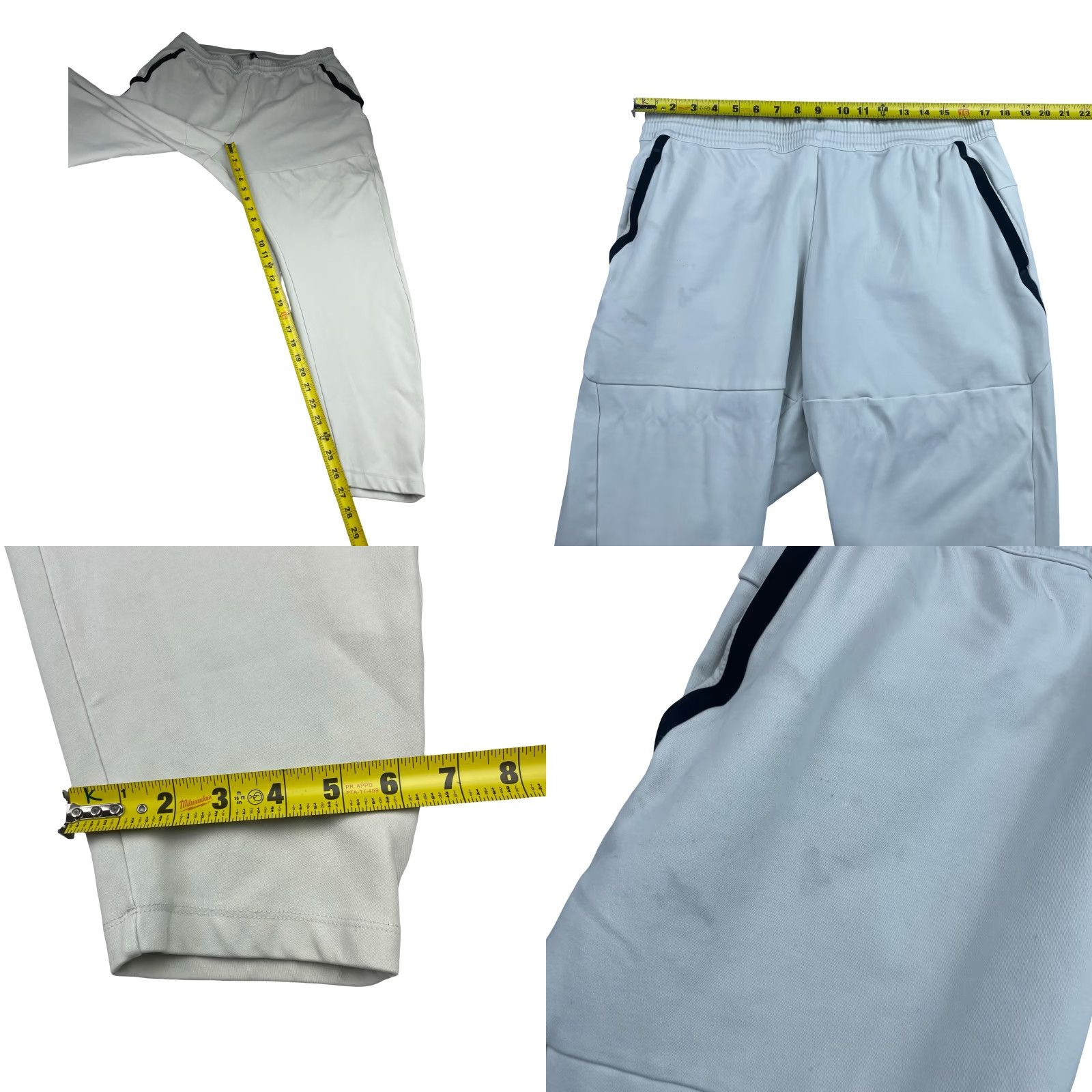 Nike Nike Men's Drawstring Stretch Waist Tech Knit Joggers Beige AR15850-072 2XL Size US 39 - 8 Thumbnail