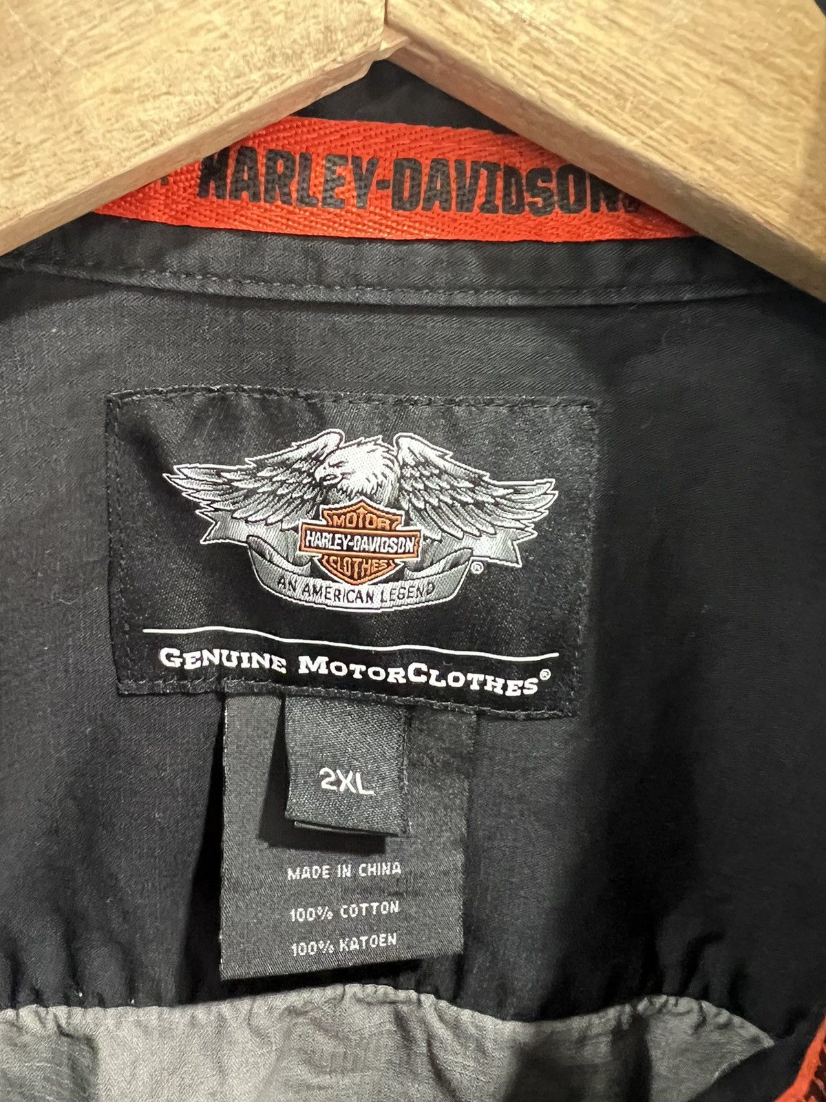 Harley Davidson Vintage Harley Davidson Button Up Shirt motorcycle xxl Size US XXL / EU 58 / 5 - 3 Thumbnail