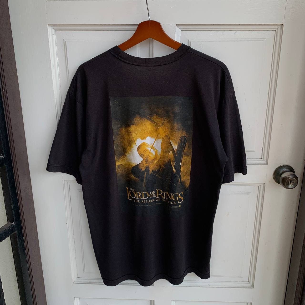 Vintage RARE Vintage The Lord Of The Rings T Shirt Movie The Hobbit Size US L / EU 52-54 / 3 - 1 Thumbnail