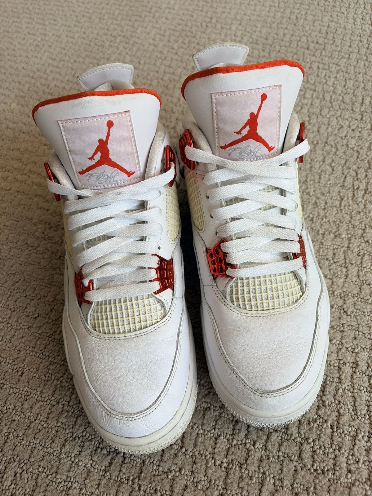 Jordan Brand Jordan 4 metallic orange Size US 9.5 / EU 42-43 - 4 Thumbnail