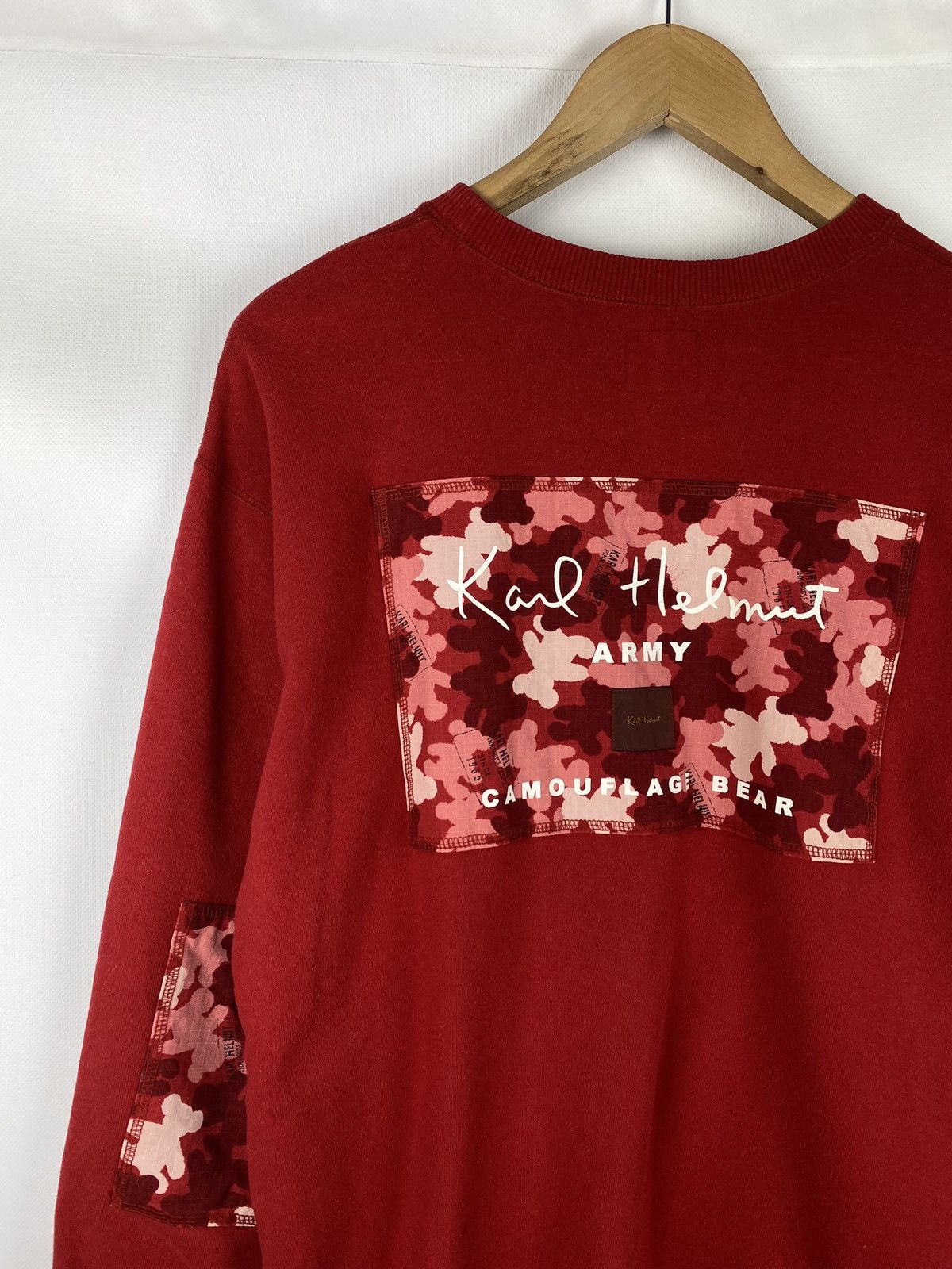 Japanese Brand × Karl Helmut Karl Helmut Pink House Bear Logo men’s sweatshirt Japan Size US M / EU 48-50 / 2 - 16 Thumbnail