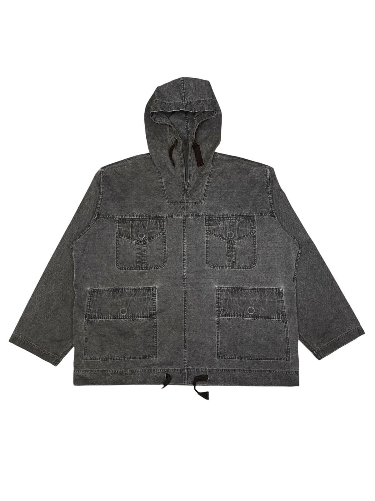 Undercover S/S 99 Relief Trompe Loeil Ripstop Anorak Size US L / EU 52-54 / 3 - 1 Thumbnail