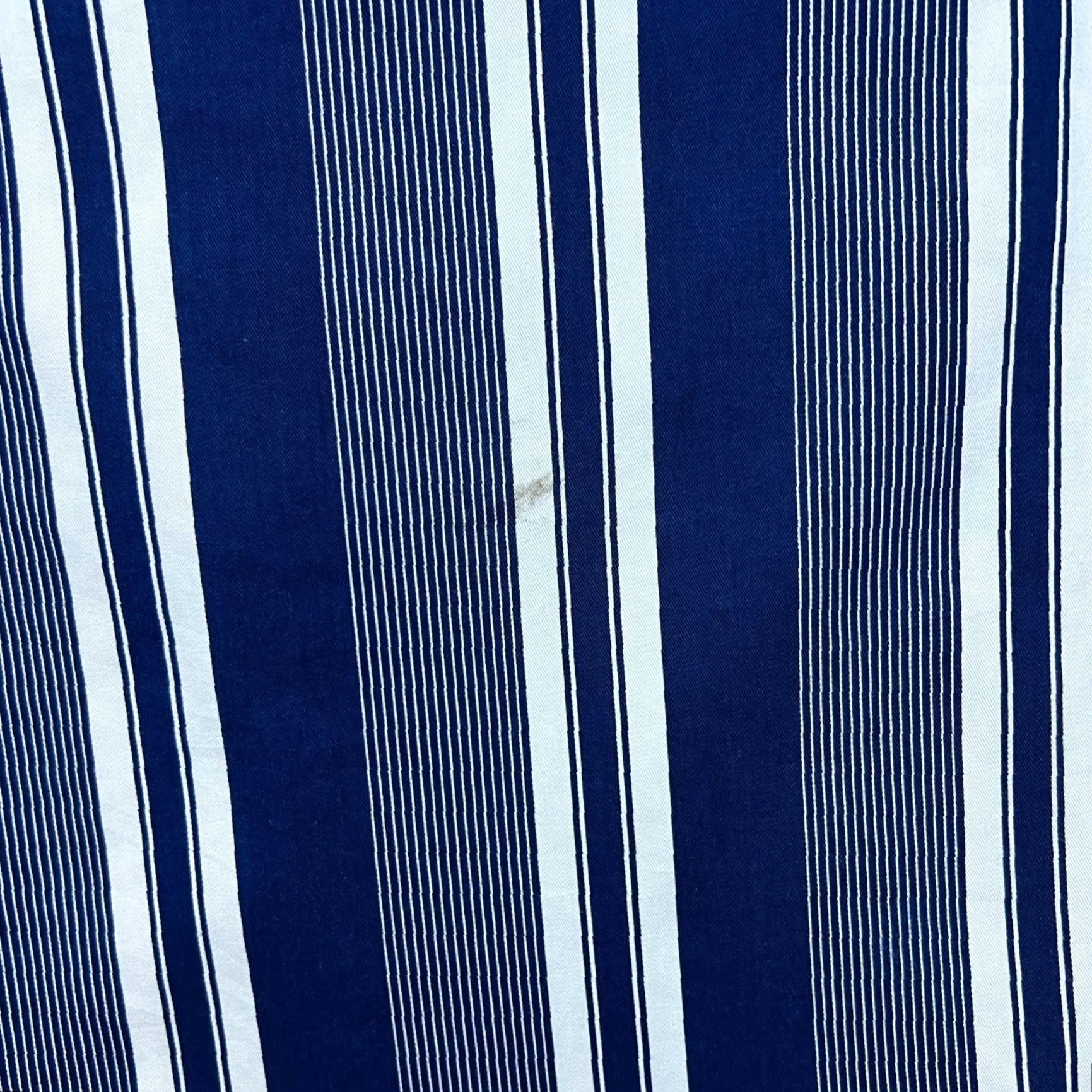 NFL VINTAGE NFL By Karman Buffalo Bills Striped Short Sleeve Button-Down Shirt L XL Men Blue White/Navy/Blue Striped 90s Size US L / EU 52-54 / 3 - 7 Thumbnail