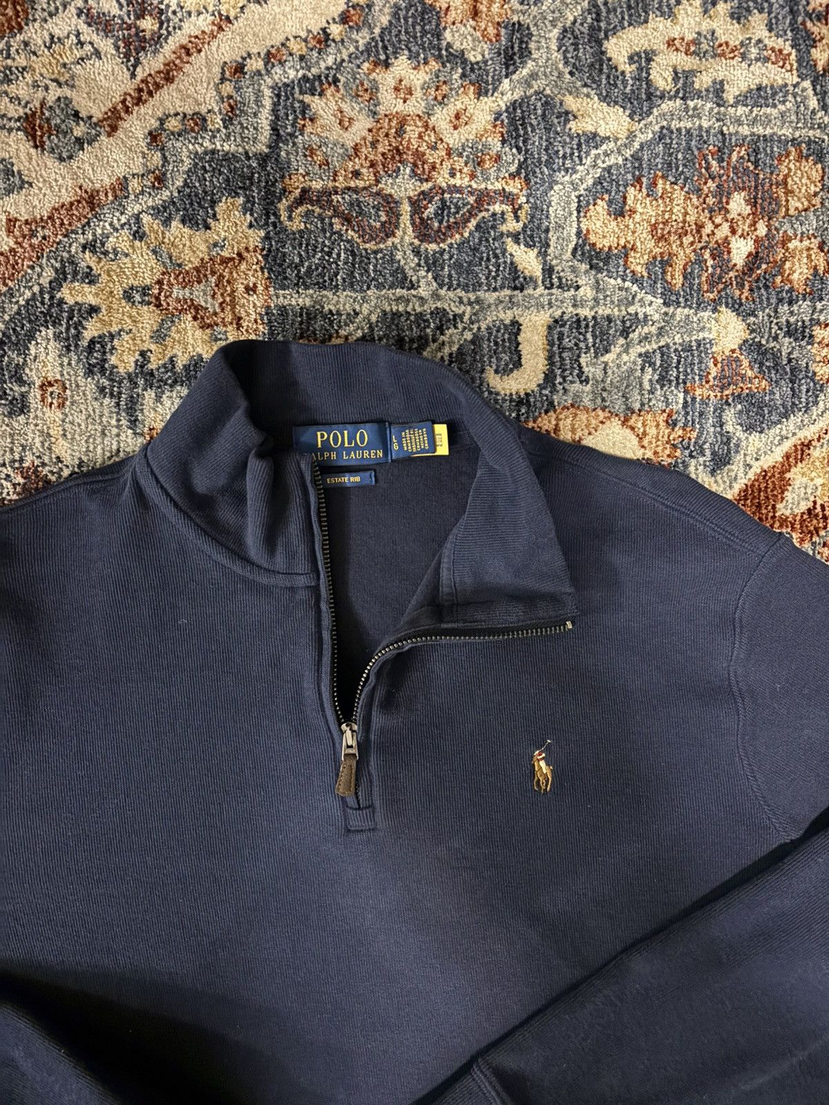 Polo Ralph Lauren Polo Quarter Zip Size US L / EU 52-54 / 3 - 2 Thumbnail