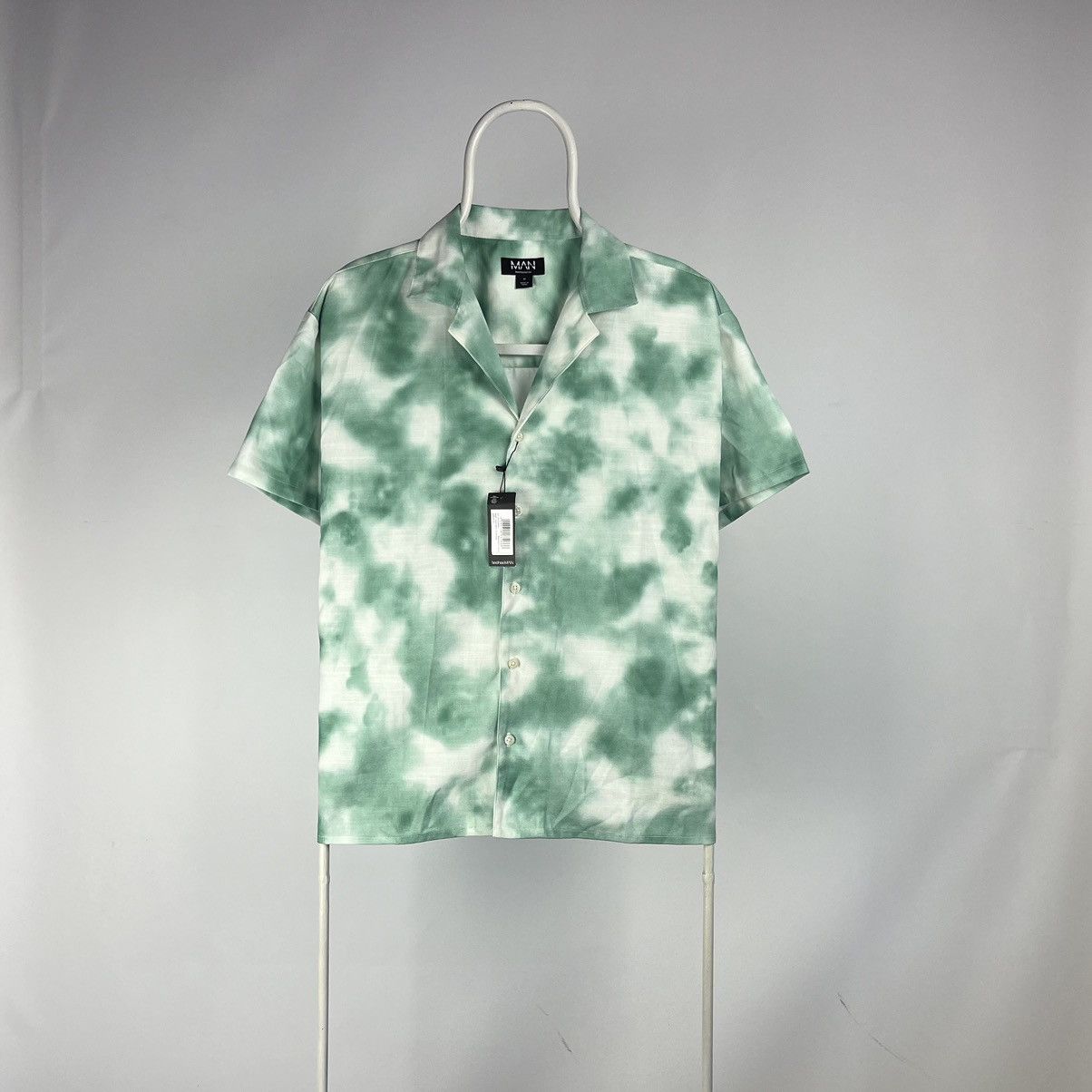 Boohoo Boohoo man shirt garments dyed hawaii size Medium Size US M / EU 48-50 / 2 - 1 Thumbnail