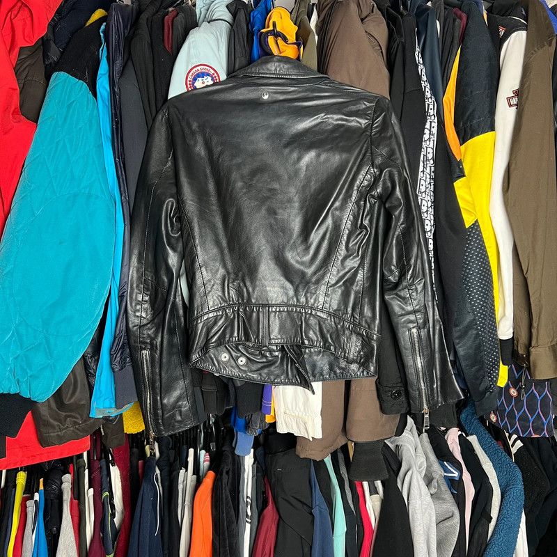 biker jacket Diesel XS lamb skin