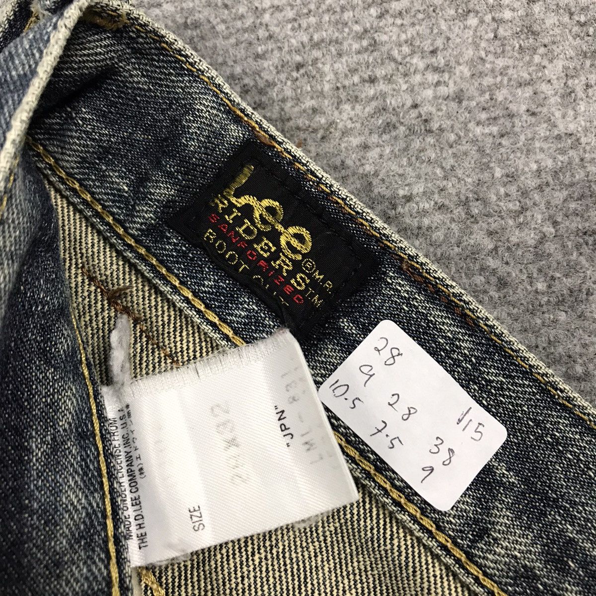 If Six Was Nine × Japanese Brand × Lee Flare Lee Riders Bootcut Japan style punk pants Size US 28 / EU 44 - 11 Thumbnail