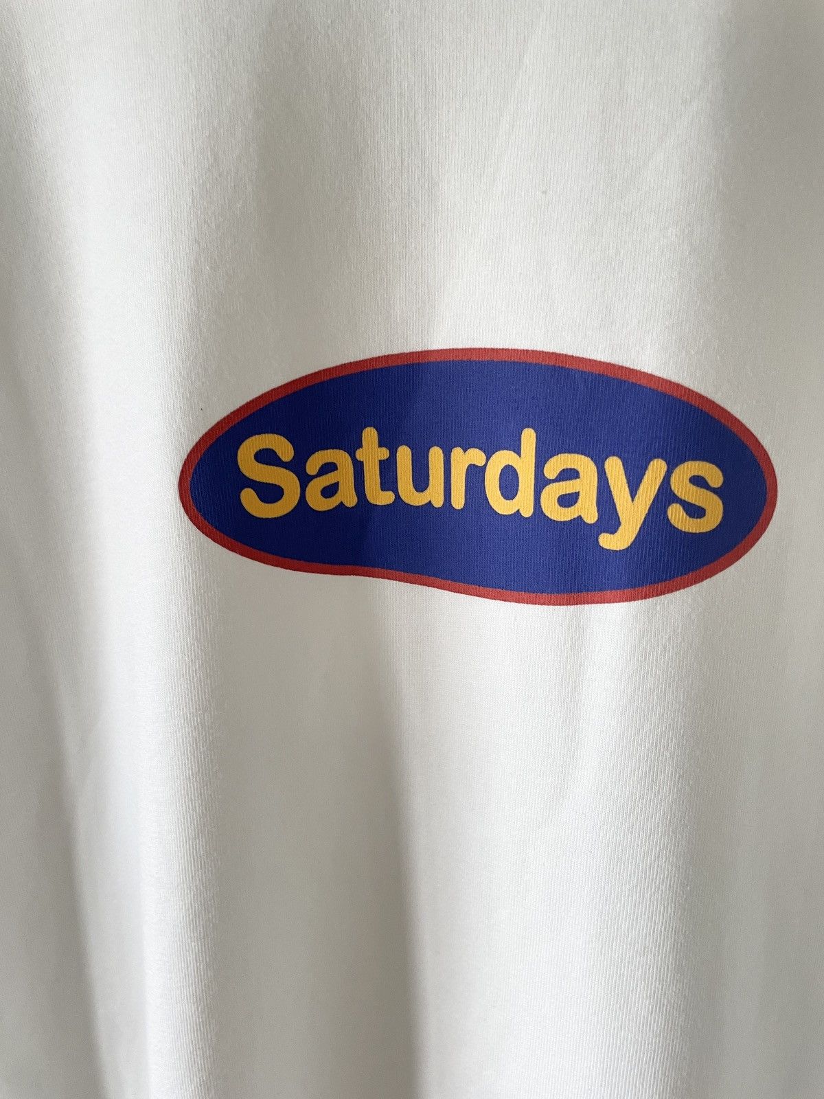 Saturdays NYC Men’s 🇺🇸 Saturdays NYC Patch Logo Crewneck Tee Sz 2XL NWT Size US XXL / EU 58 / 5 - 3 Thumbnail