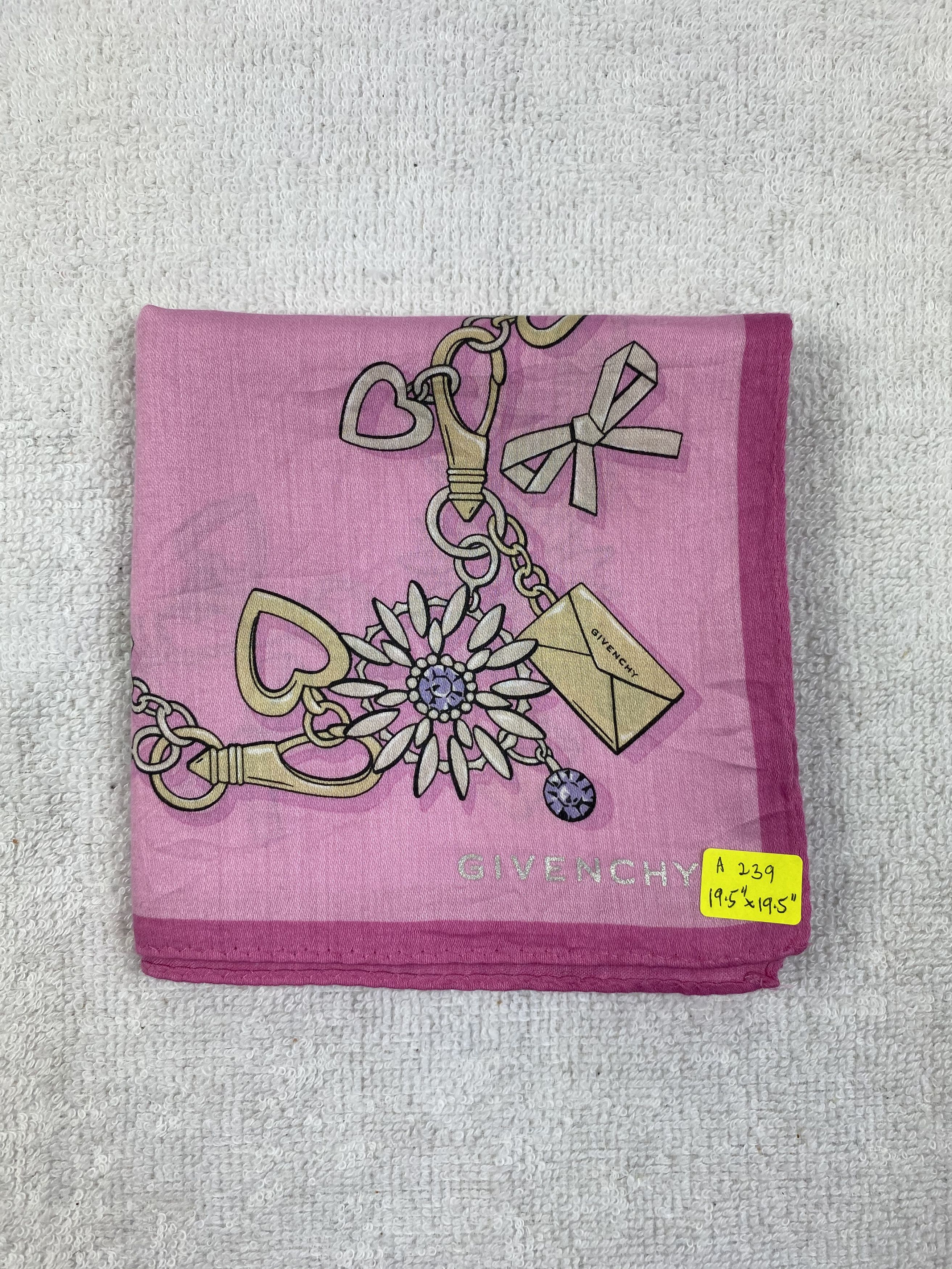 Vintage Givenchy Handkerchief / Bandana / Neckerchief Size ONE SIZE - 6 Thumbnail