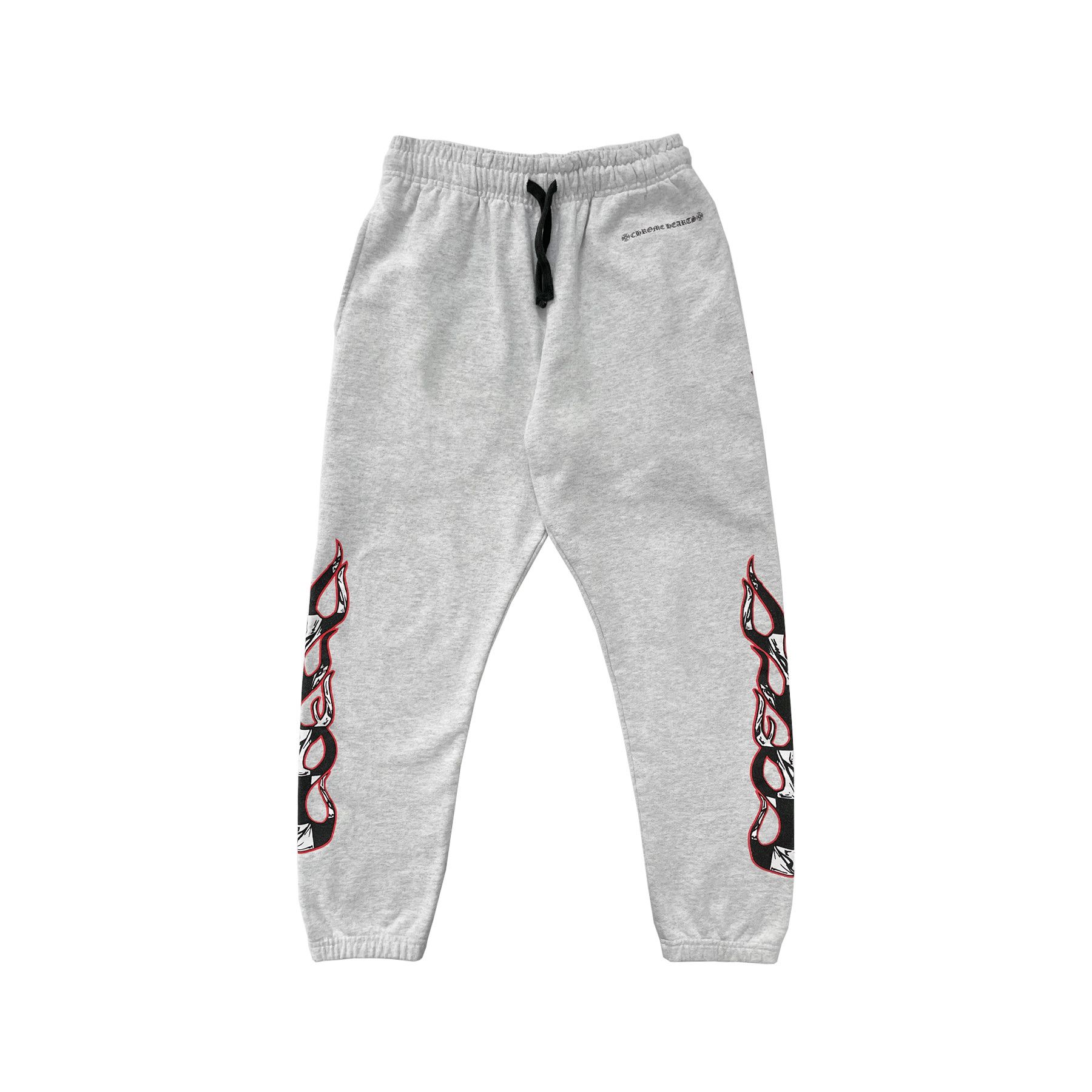 Chrome Hearts Chrome Hearts Matty Boy Flame Graffiti Grey Sweatpants Size US 30 / EU 46 - 1 Thumbnail